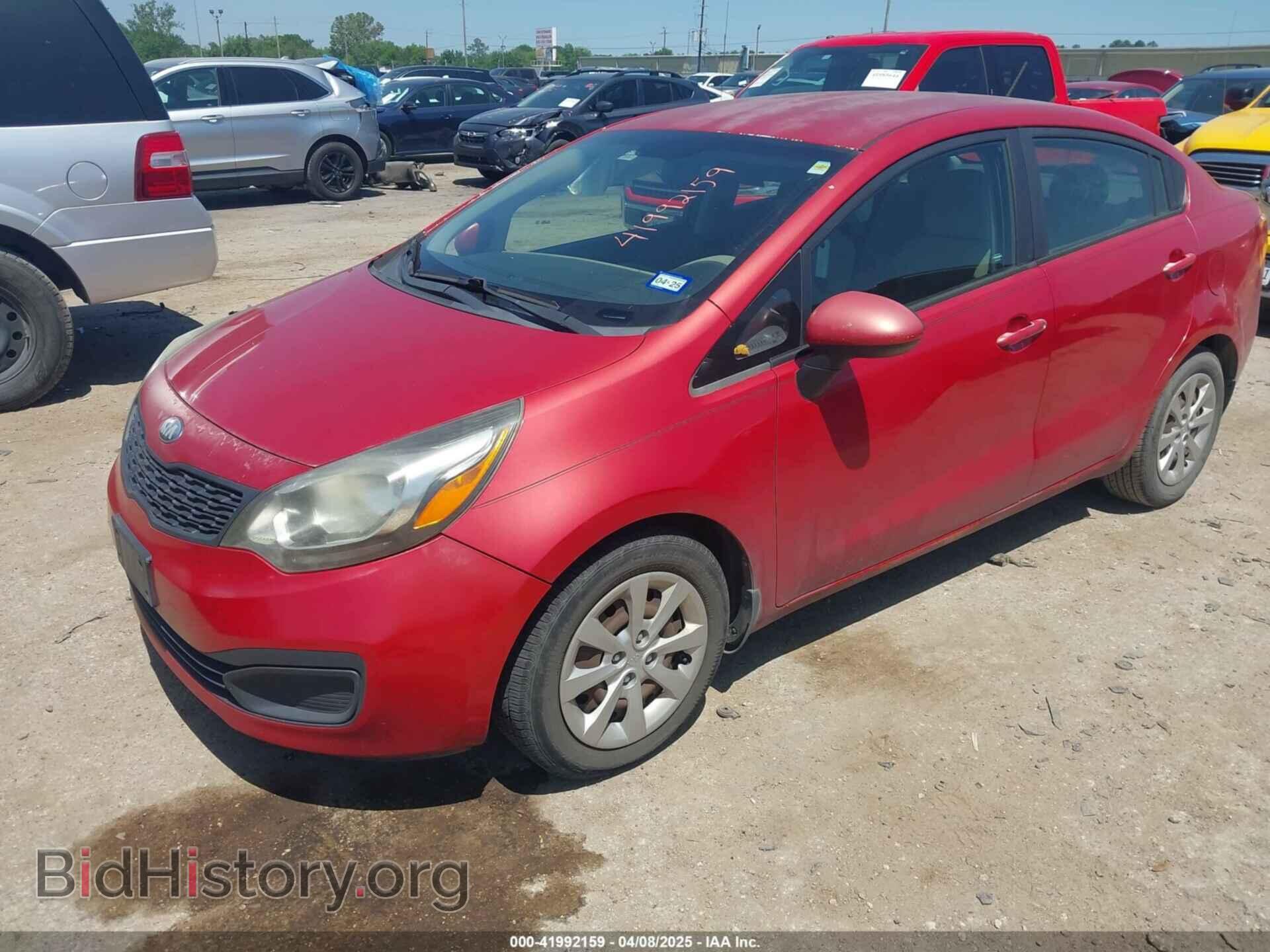 2013 KIA RIO - VIN: KNADM4A37D6189199 - Фото 2