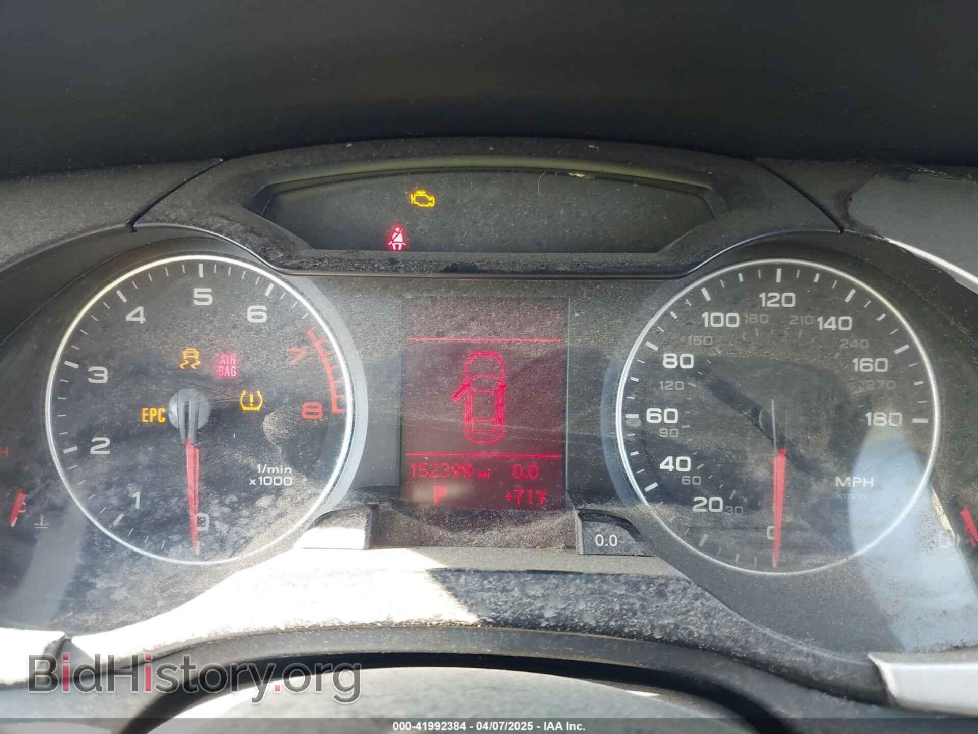 2012 AUDI A4 - VIN: WAUAFAFL7CN020017 - Фото 7