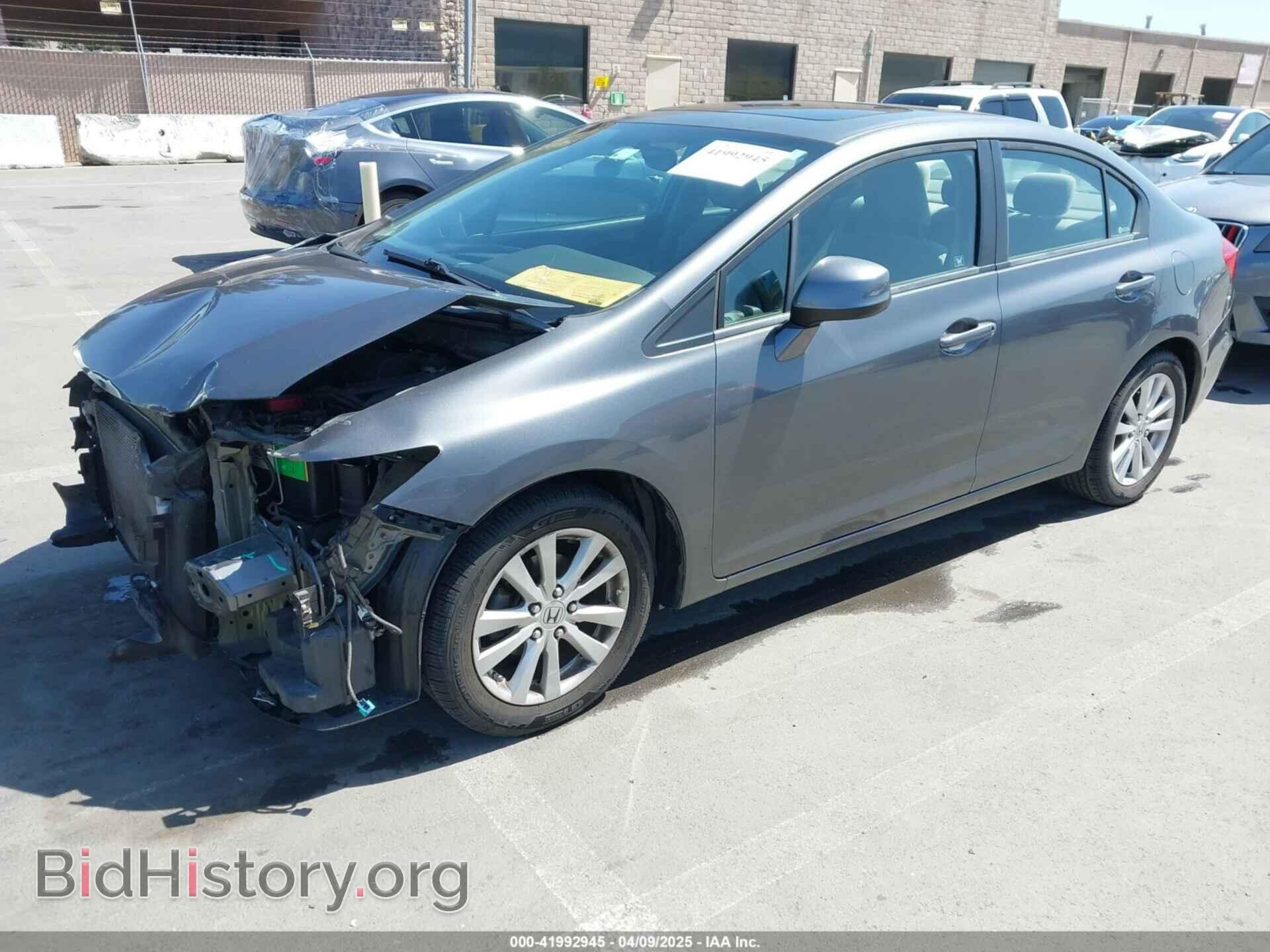 2012 HONDA CIVIC - VIN: 2HGFB2F88CH318513 - Фото 2