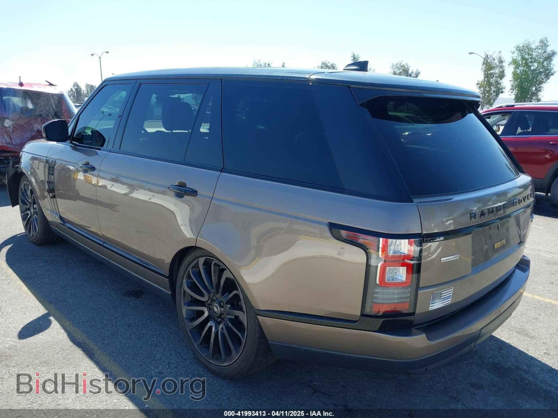2017 LAND ROVER RANGE ROVER - VIN: SALGS5FE9HA350279 - Фото 3