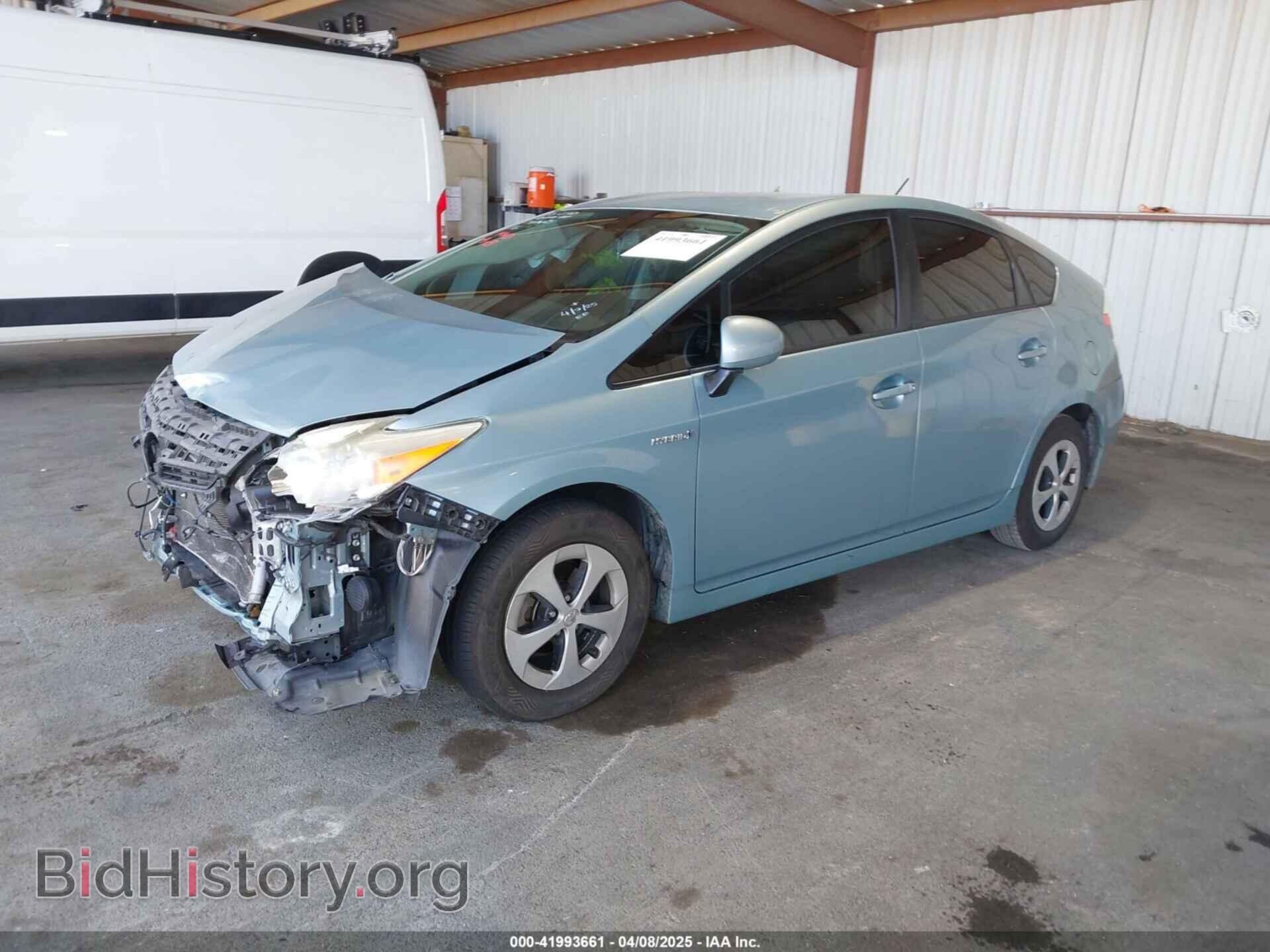 2013 TOYOTA PRIUS - VIN: JTDKN3DU6D5594286 - Фото 2