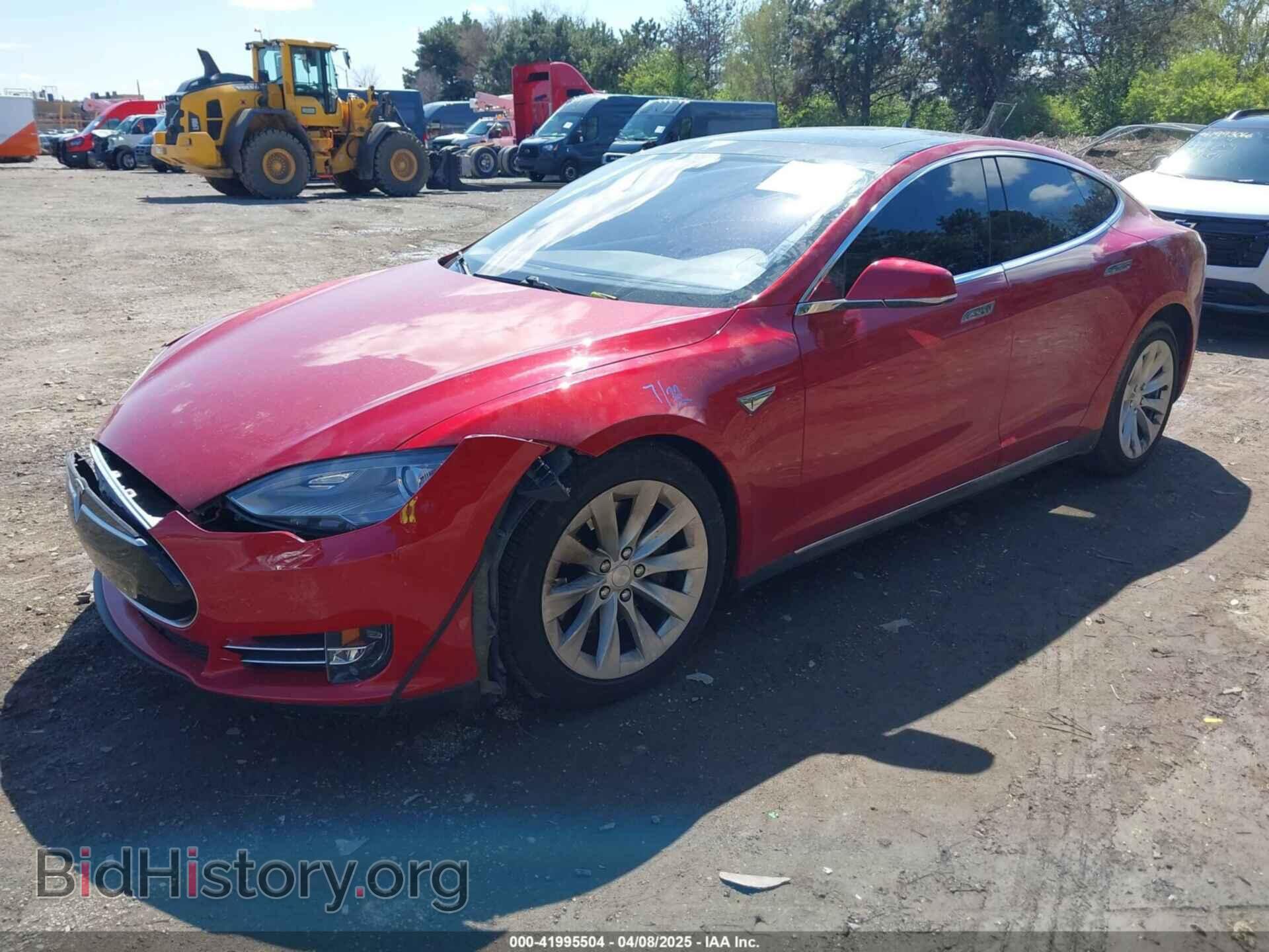 2014 TESLA MODEL S - VIN: 5YJSA1H11EFP37791 - Photo 2