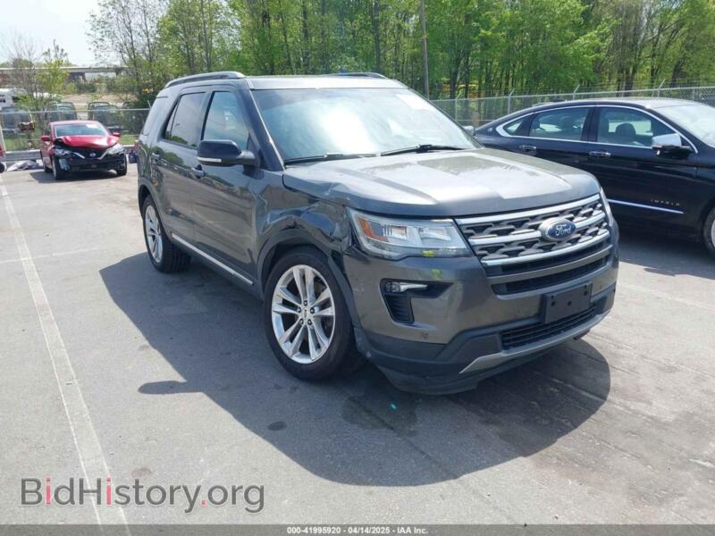 2018 Ford EXPLORER XLT (VIN 1FM5K7D86JGB84065) — фото 1 из 16, IAAI, повреждение: правая передняя часть