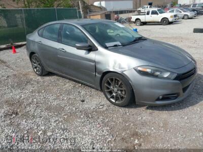 2013 Dodge DART SXT, gray — VIN 1C3CDFBA2DD343499, IAAI