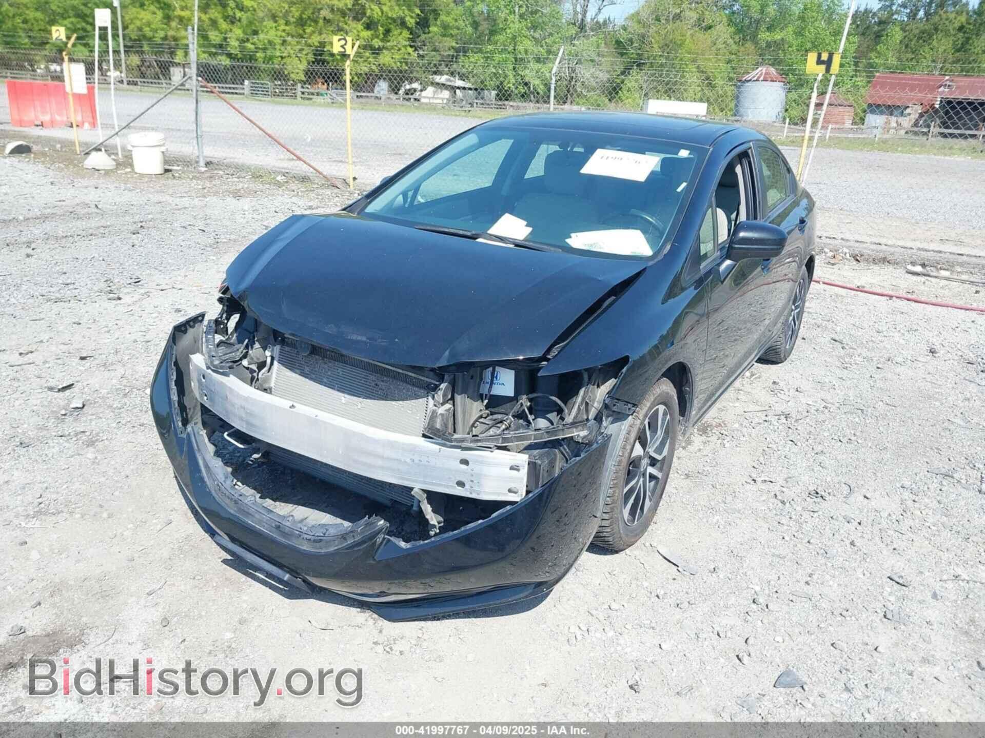 2015 HONDA CIVIC - VIN: 19XFB2F82FE200844 - Фото 2