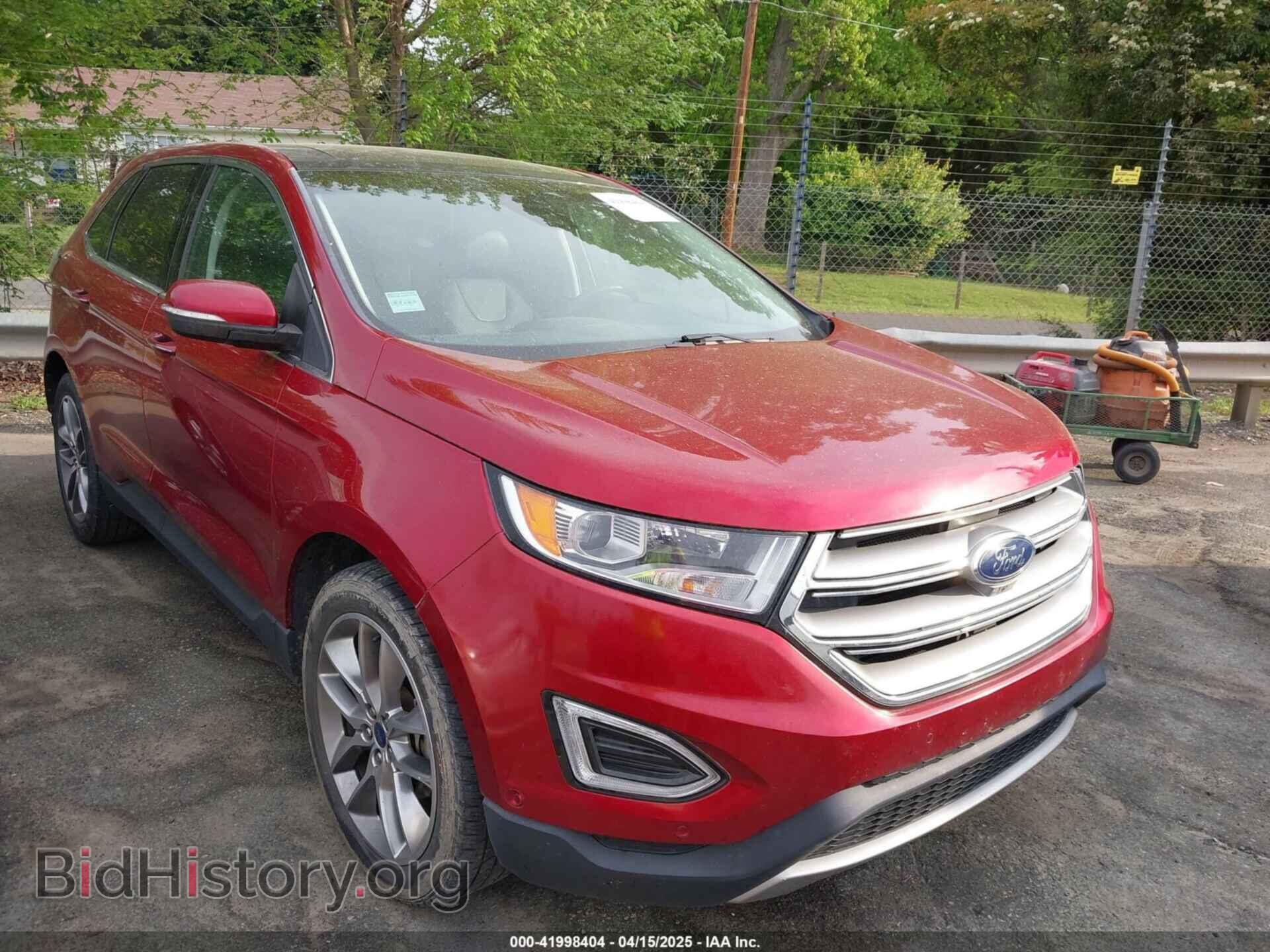 Photo 2FMPK3K97FBB70736 - FORD EDGE 2015