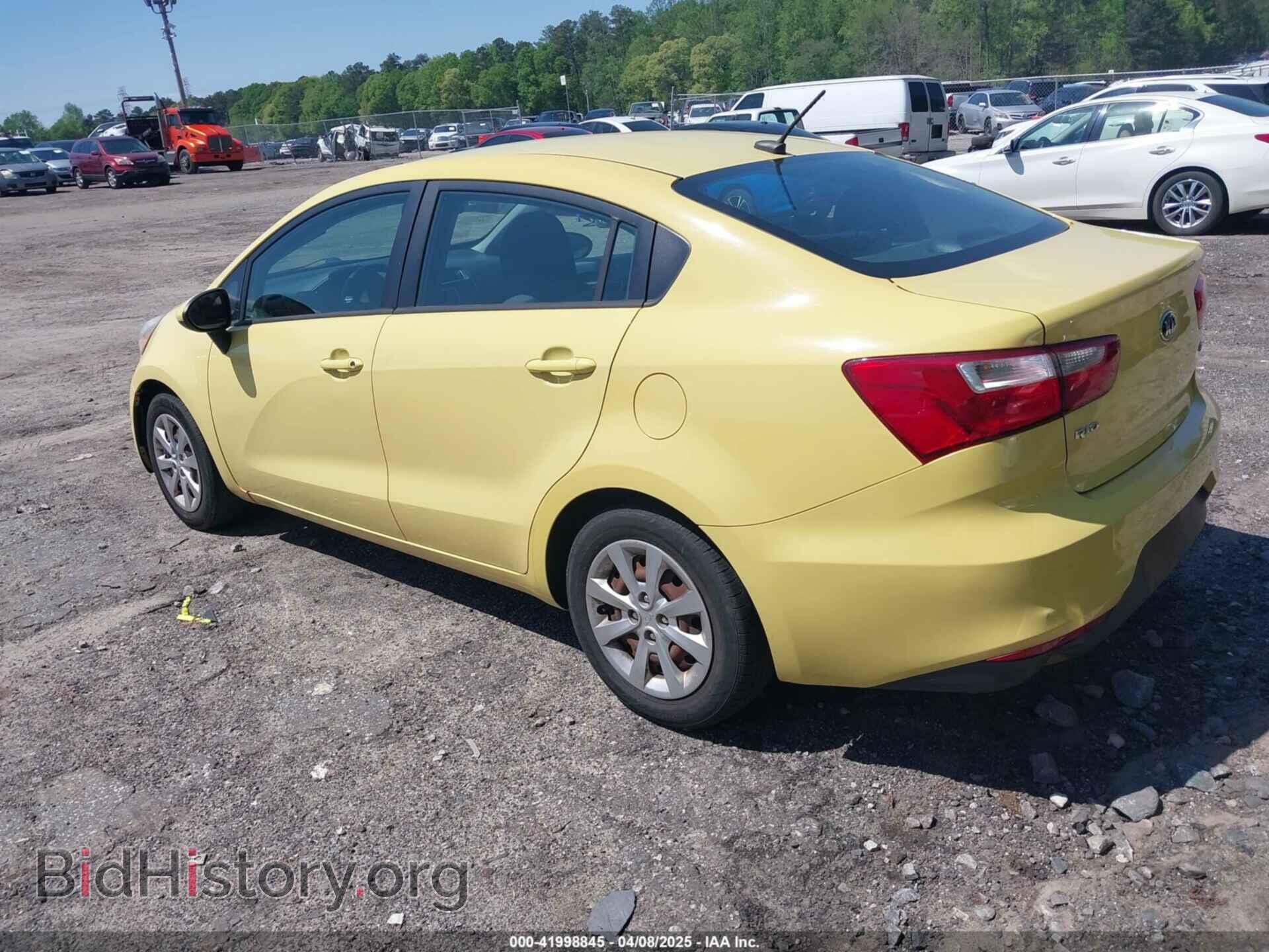 2016 KIA RIO - VIN: KNADM4A37G6544196 - Фото 3