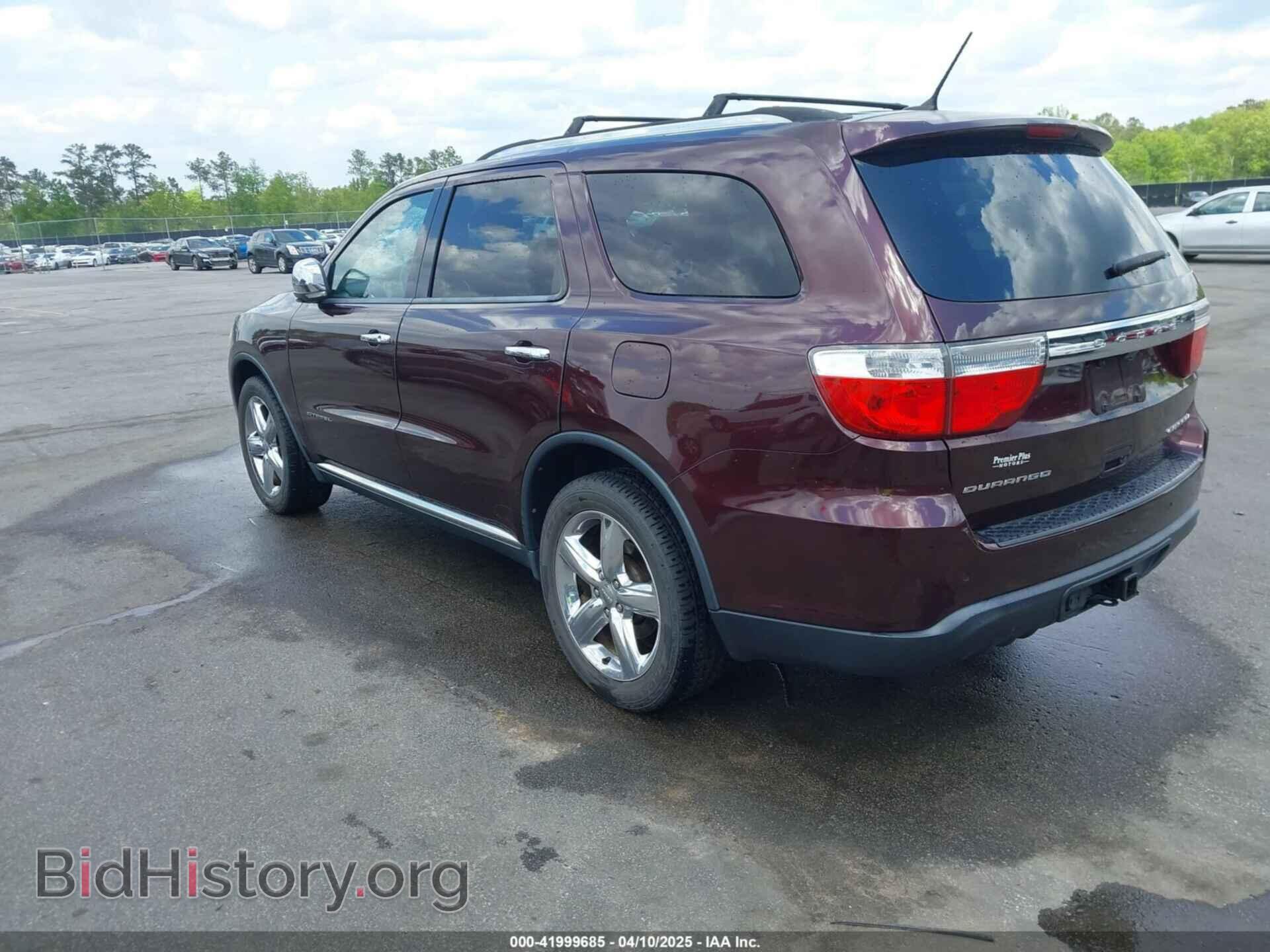 2012 DODGE DURANGO - VIN: 1C4RDHEG0CC247392 - Photo 3