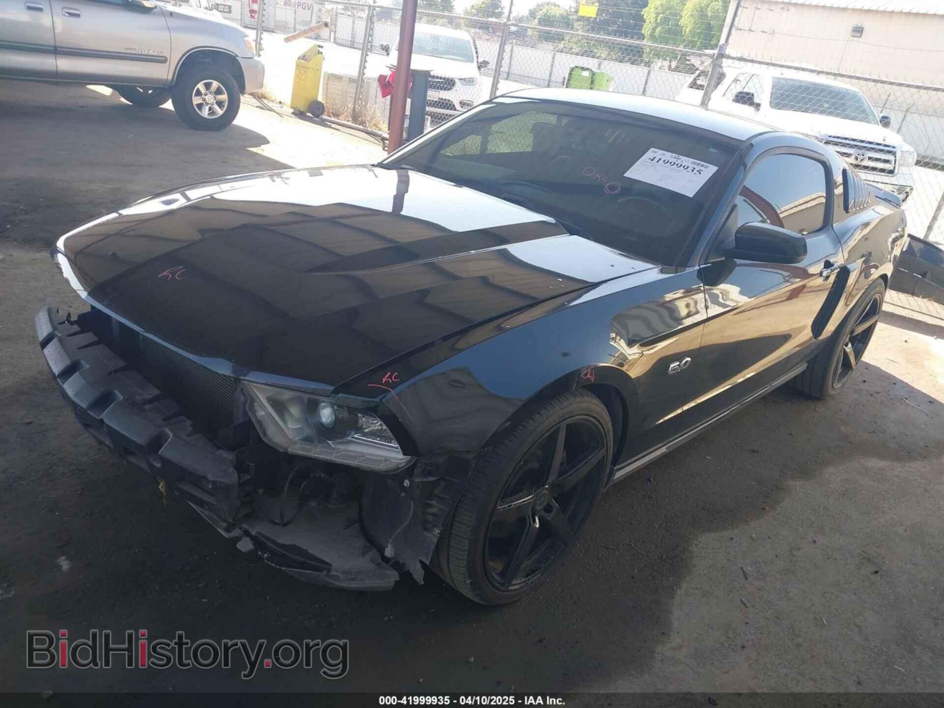 2012 FORD MUSTANG - VIN: 1ZVBP8CF7C5214975 - Фото 2