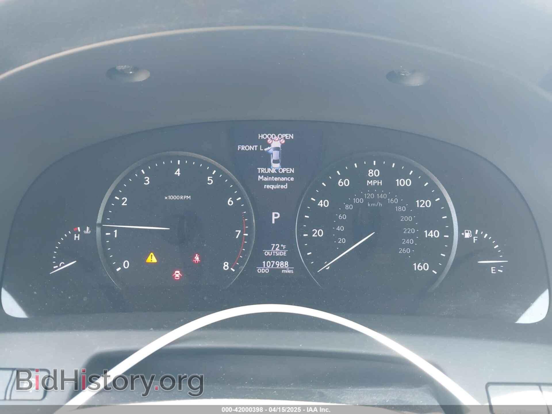 2013 LEXUS LS 460 - VIN: JTHBL5EF7D5121075 - Photo 7