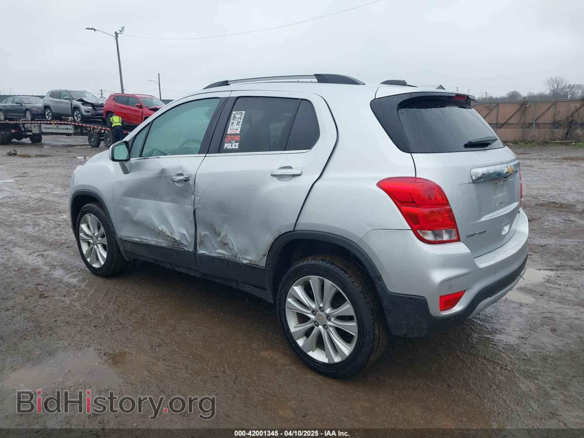 2017 CHEVROLET TRAX - VIN: 3GNCJRSB5HL278167 - Фото 3