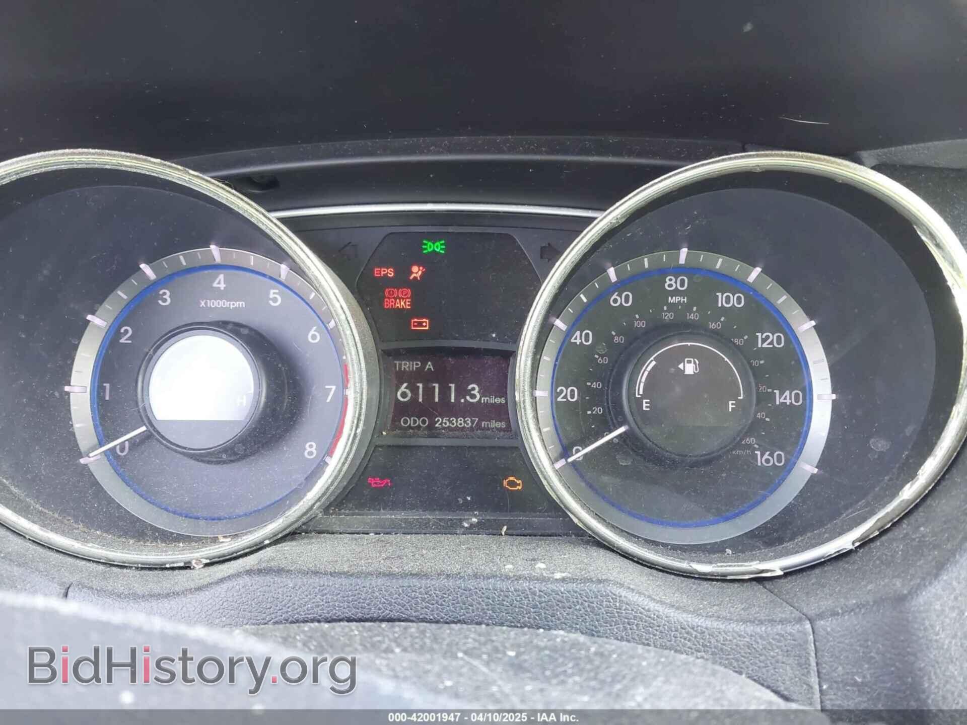 2011 HYUNDAI SONATA - VIN: 5NPEB4AC4BH216908 - Фото 7