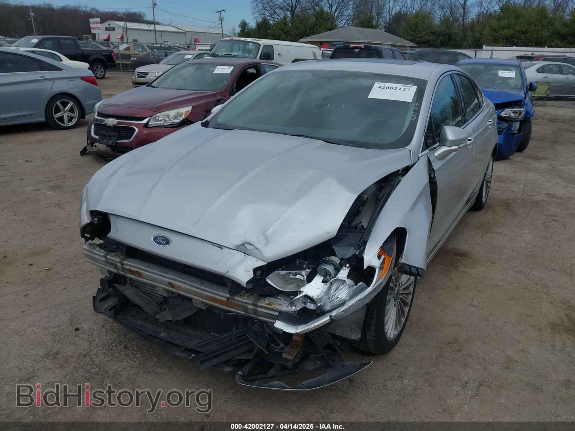 2013 FORD FUSION - VIN: 3FA6P0K93DR260275 - Фото 2