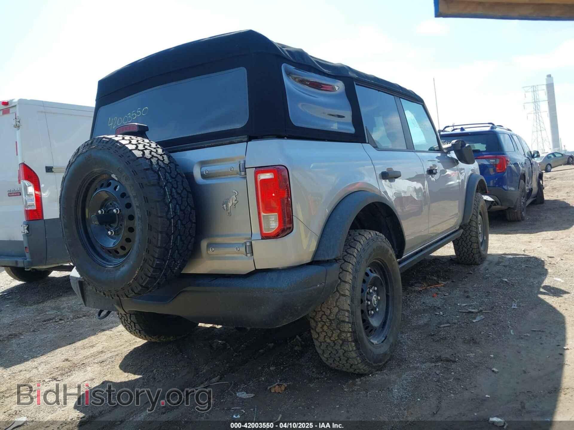 2022 FORD BRONCO - VIN: 1FMDE5BH3NLA79314 - Фото 4