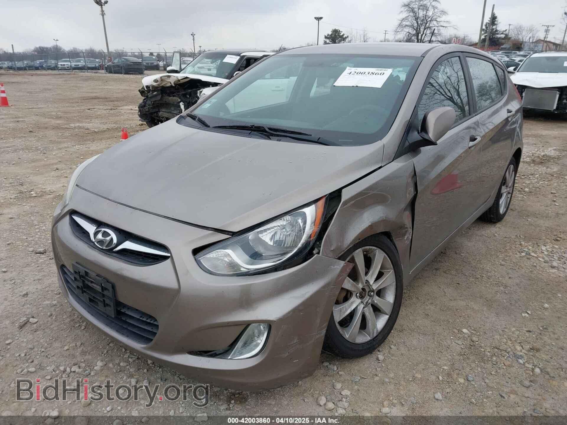 2012 HYUNDAI ACCENT - VIN: KMHCU5AE9CU005442 - Фото 2