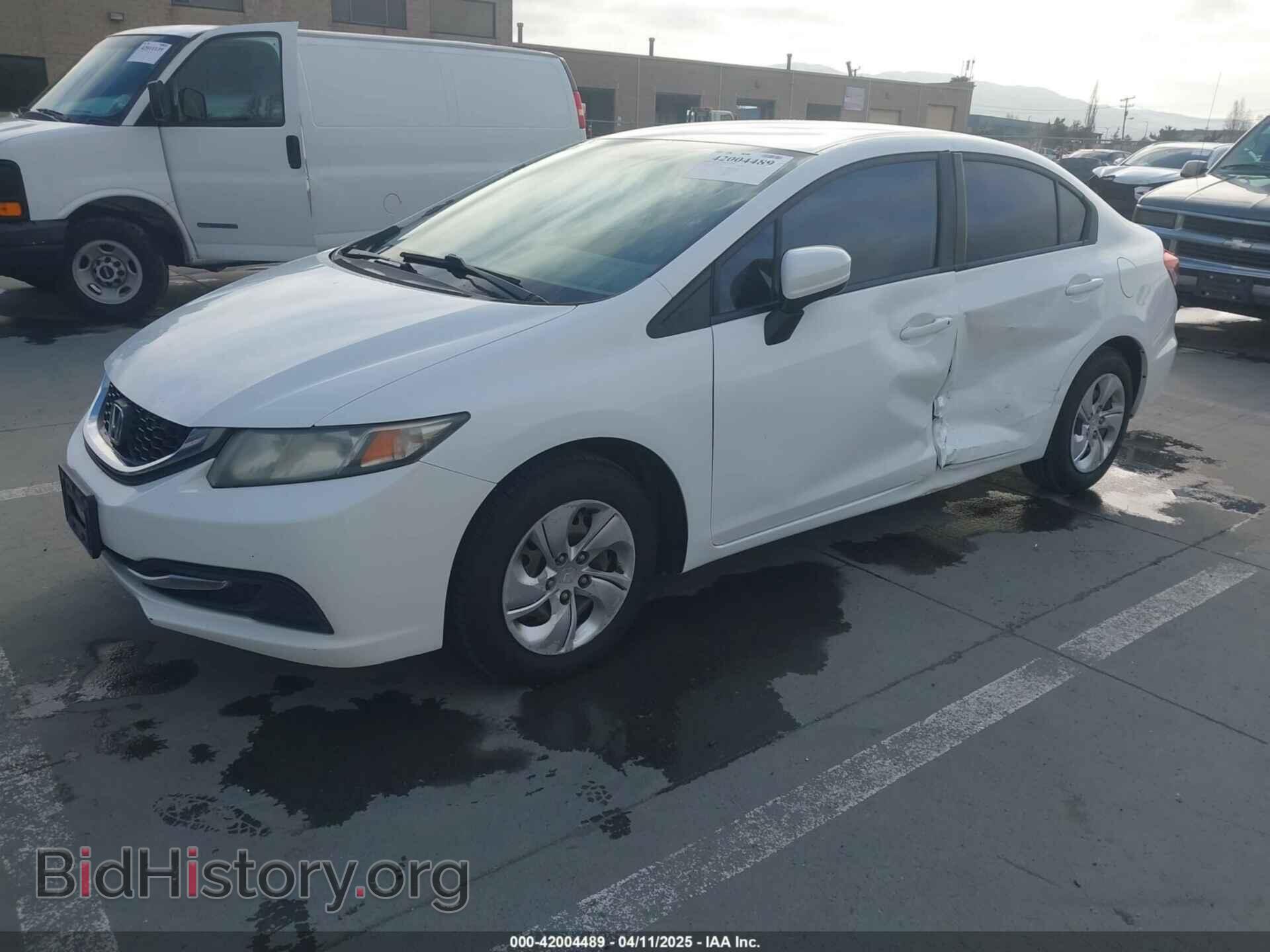 2014 HONDA CIVIC - VIN: 19XFB2F52EE200749 - Фото 2
