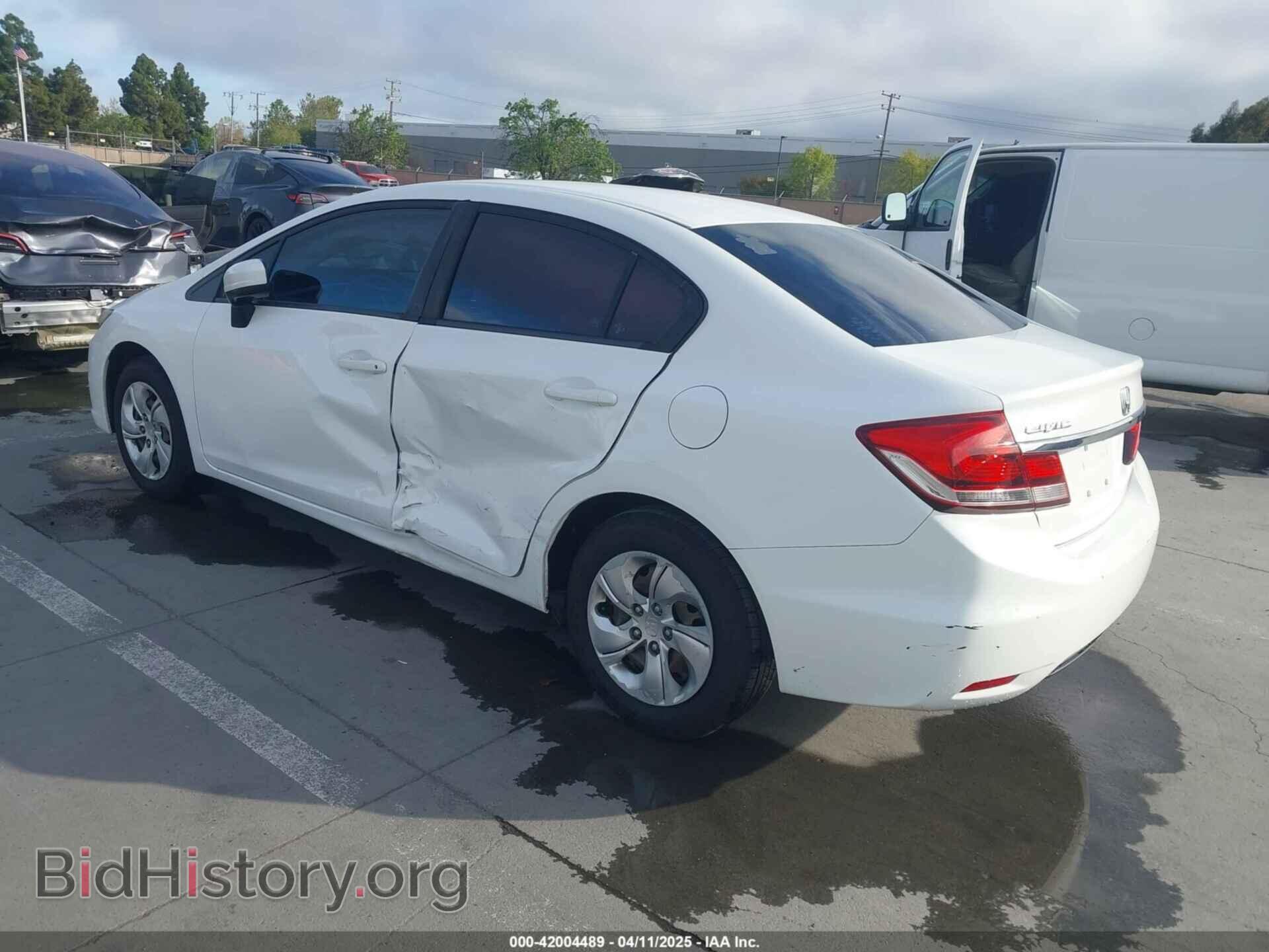 2014 HONDA CIVIC - VIN: 19XFB2F52EE200749 - Фото 3