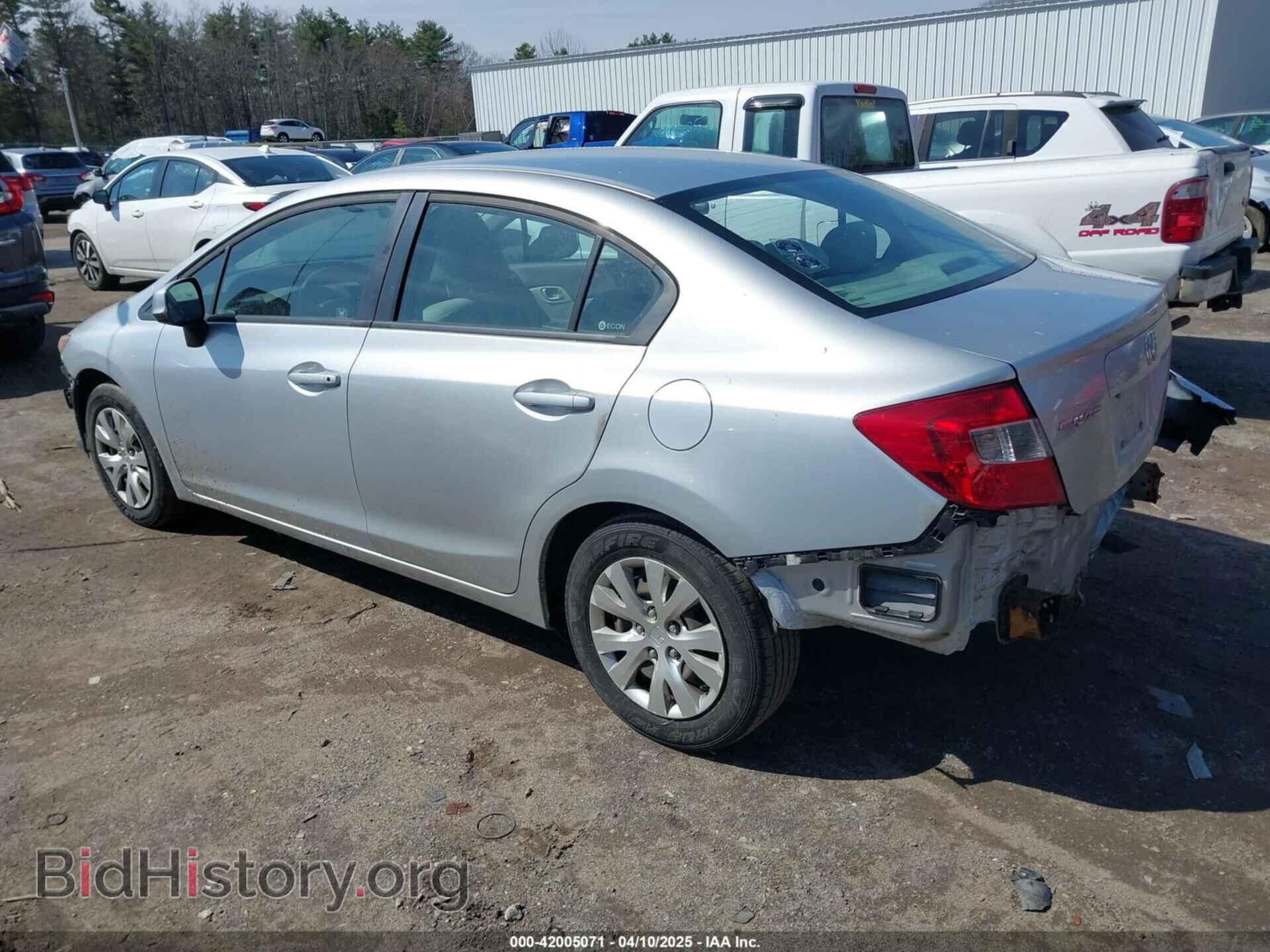 2012 HONDA CIVIC - VIN: 2HGFB2F50CH569063 - Фото 3