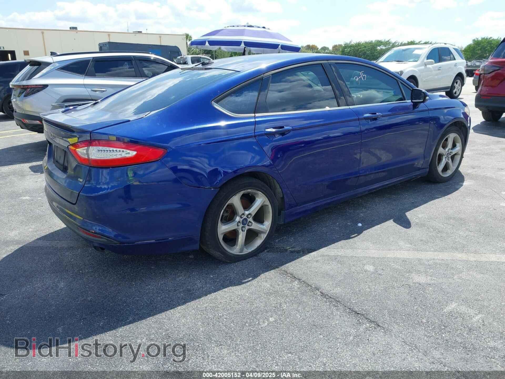 2013 FORD FUSION - VIN: 3FA6P0H7XDR384274 - Фото 4