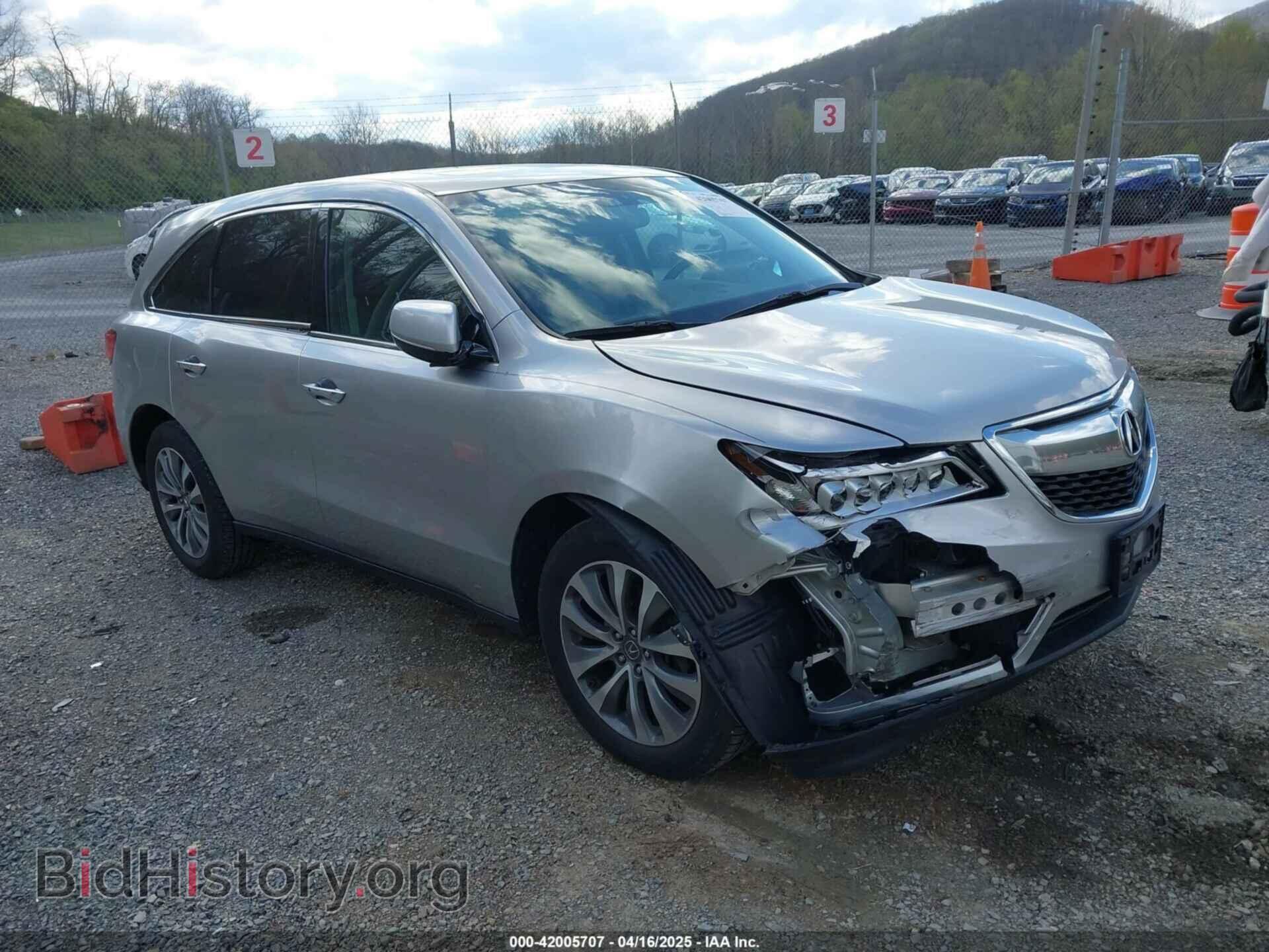Photo 5FRYD4H41FB019638 - ACURA MDX 2015