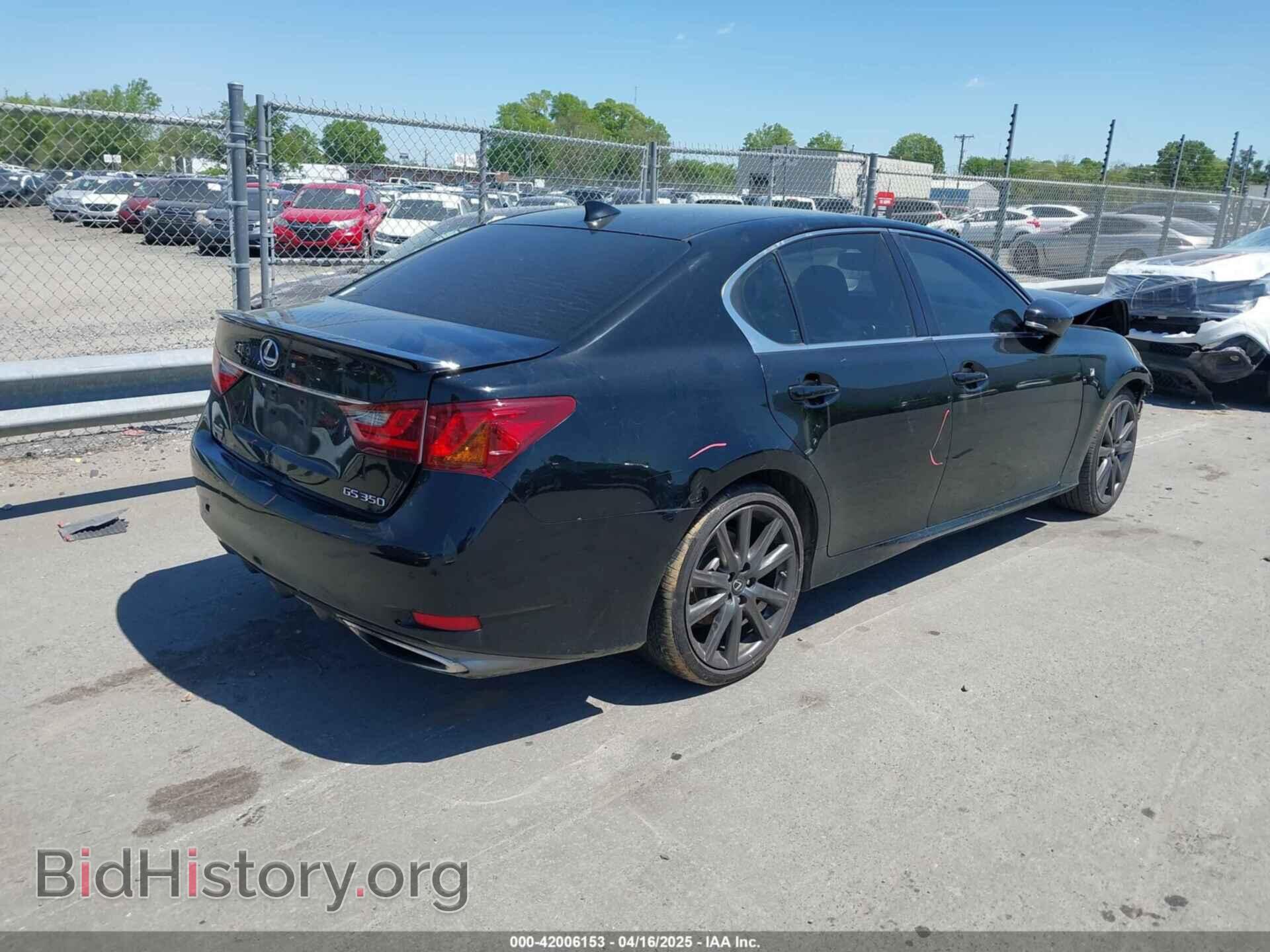 2015 LEXUS GS 350 - VIN: JTHBE1BL0FA003375 - Фото 4