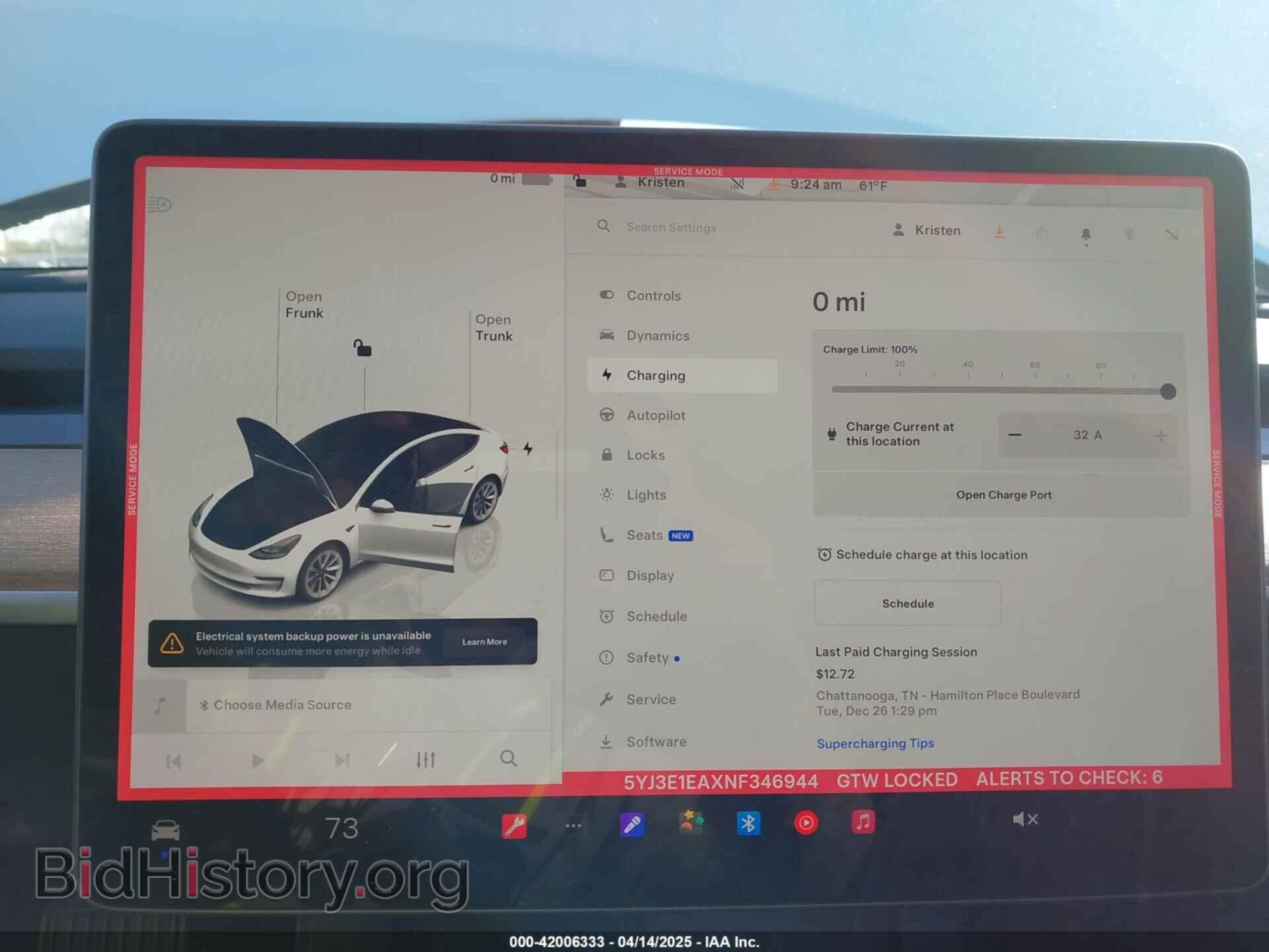2022 TESLA MODEL 3 - VIN: 5YJ3E1EAXNF346944 - Фото 16