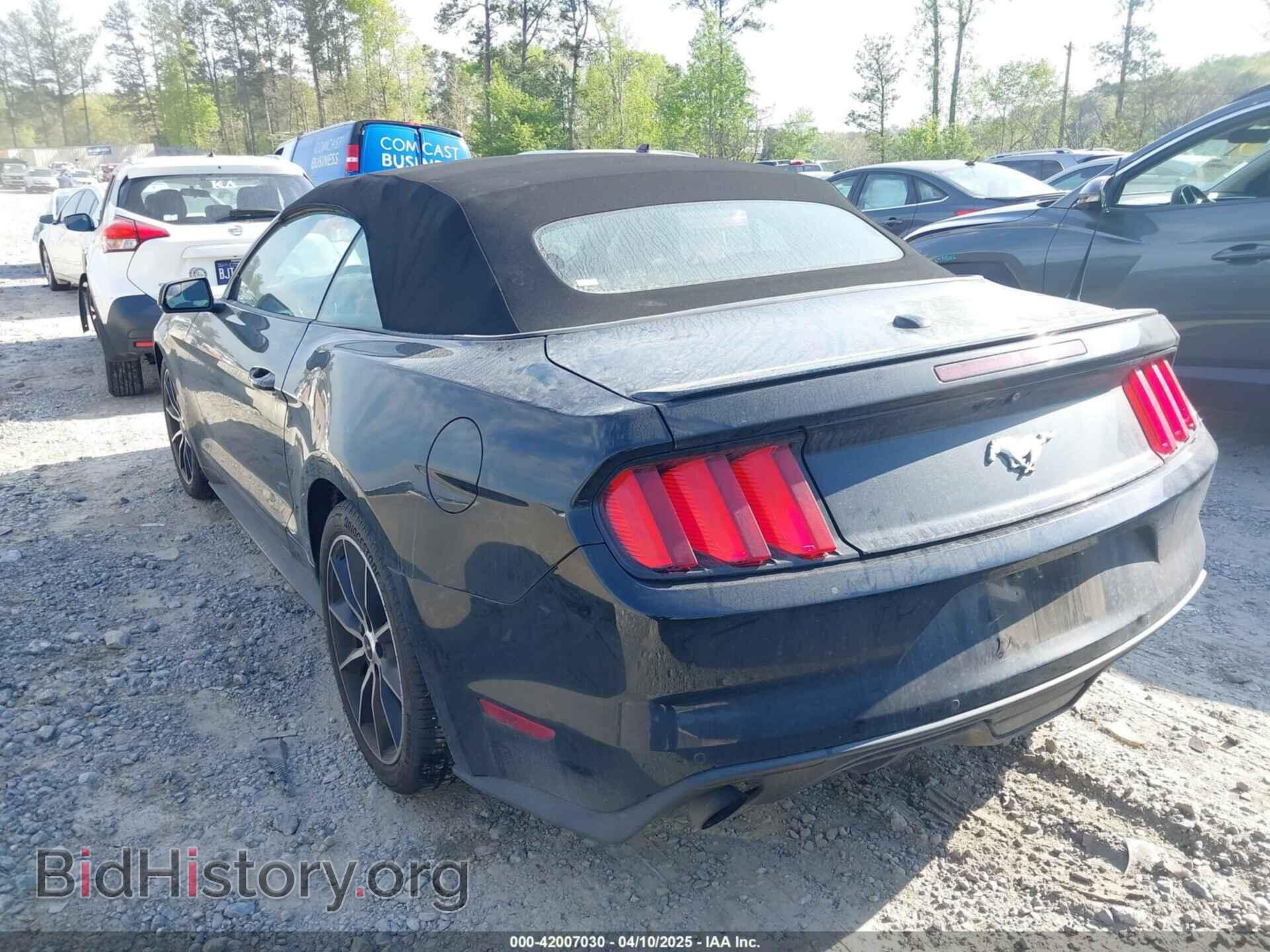 2016 FORD MUSTANG - VIN: 1FATP8UH0G5237677 - Фото 3