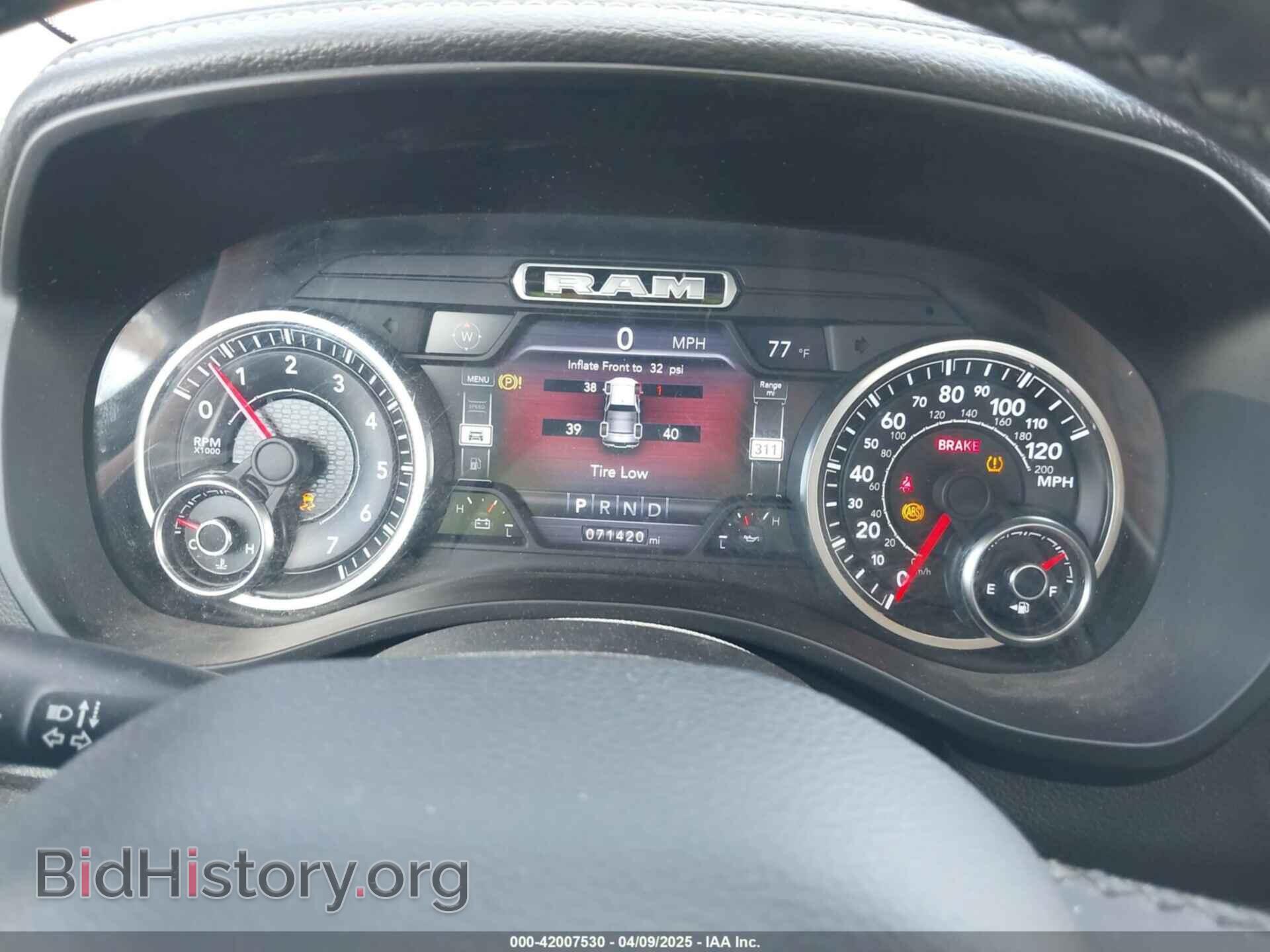 2019 RAM 1500 - VIN: 1C6SRFJTXKN609930 - Фото 7