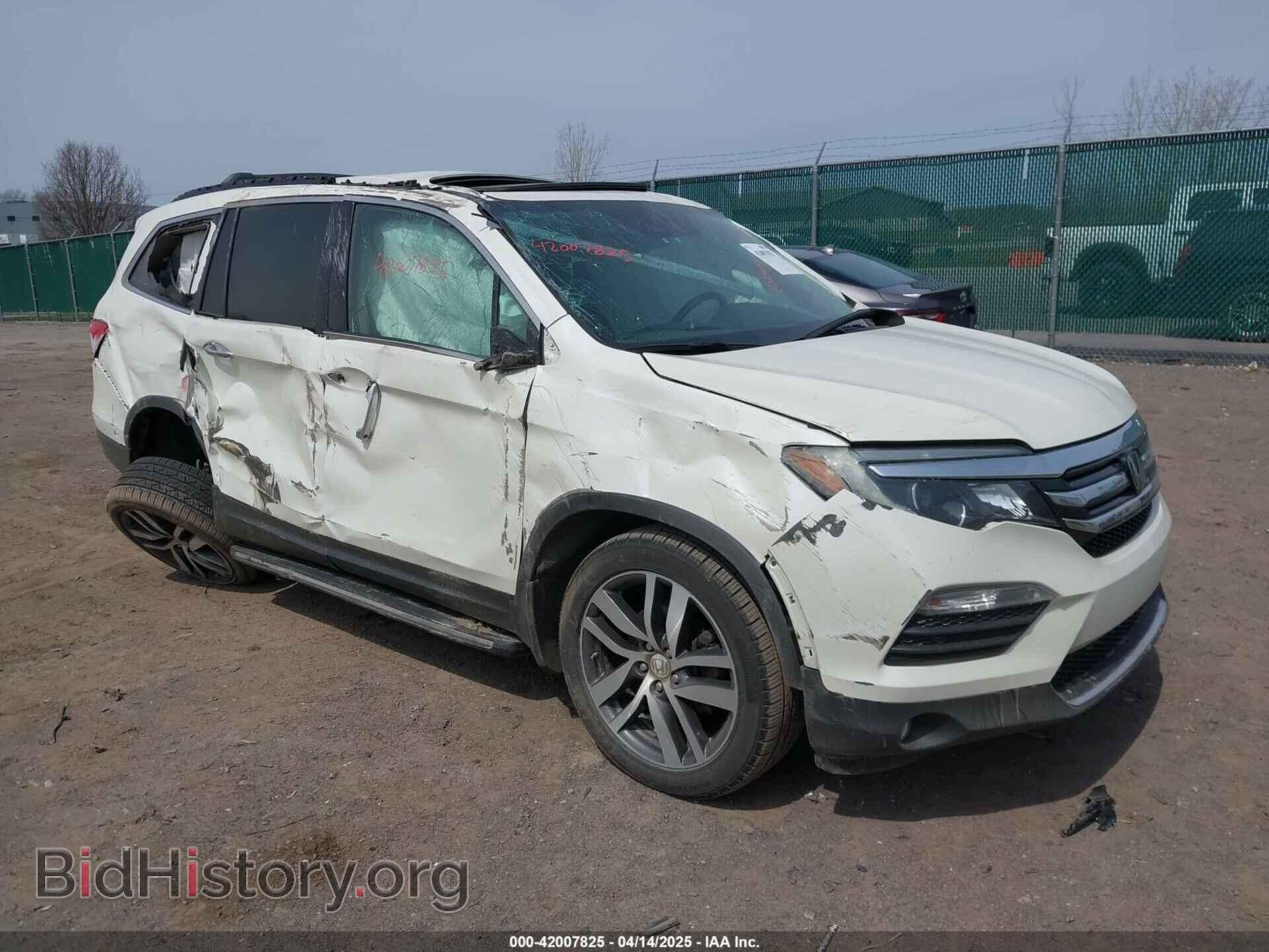 Фотография 5FNYF6H90GB102403 - HONDA PILOT 2016