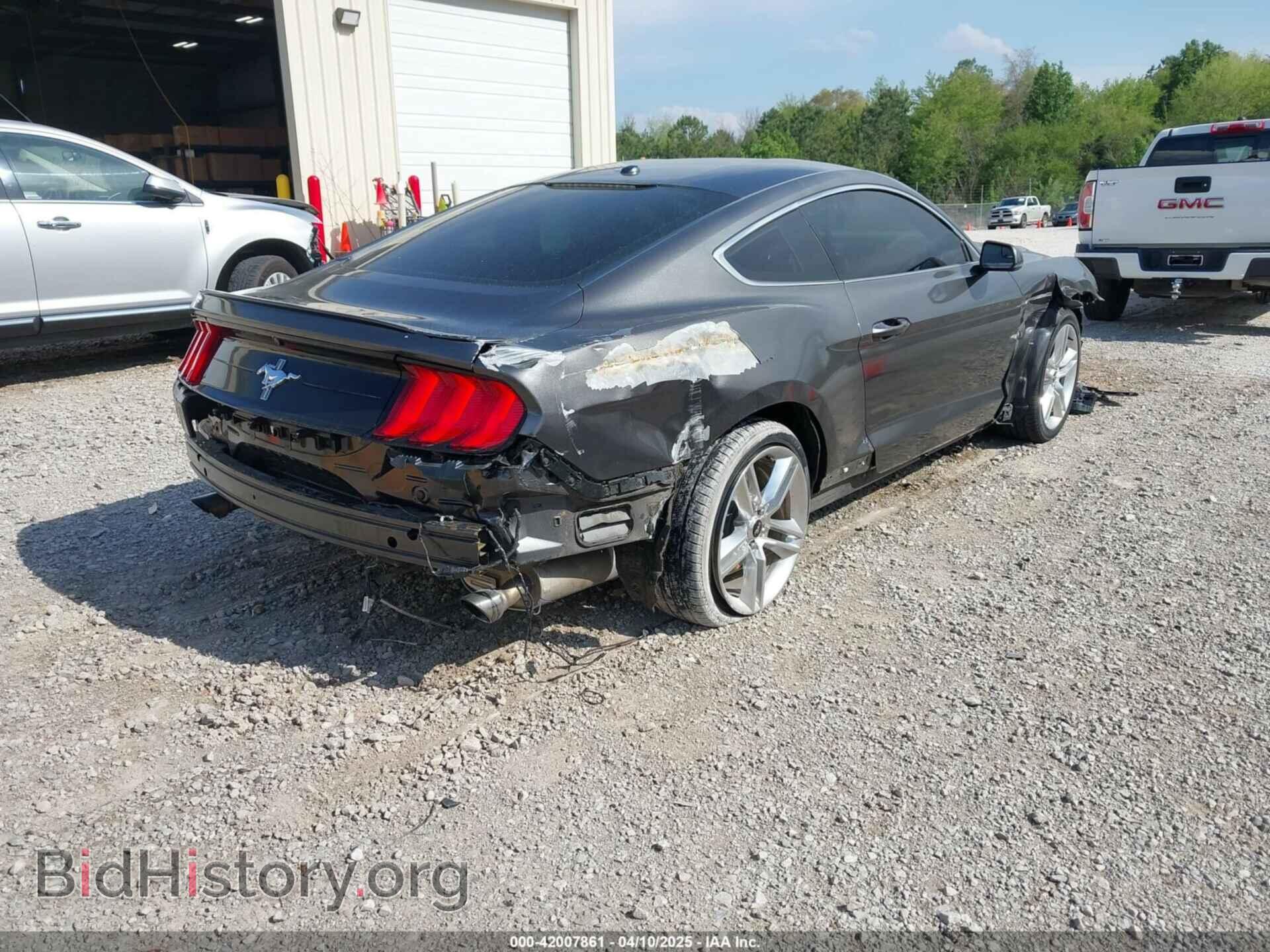 2019 FORD MUSTANG - VIN: 1FA6P8TH7K5166355 - Фото 4