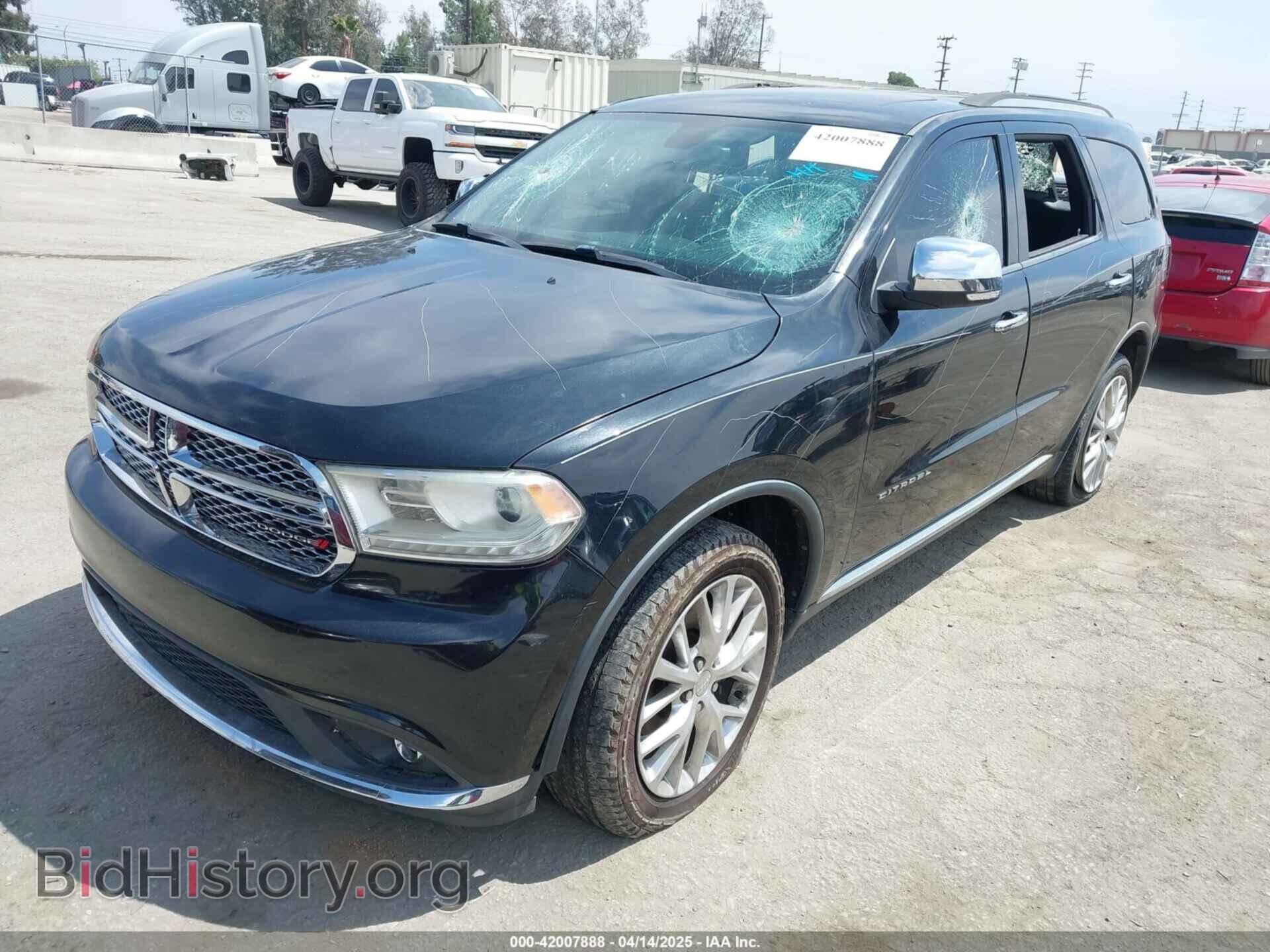 2014 DODGE DURANGO - VIN: 1C4RDHEG7EC300852 - Photo 2
