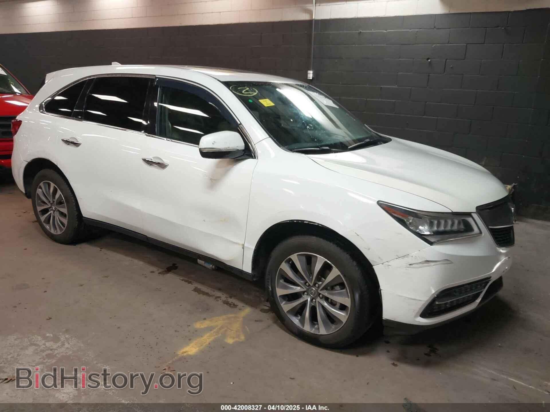 Фотография 5FRYD4H48GB016995 - ACURA MDX 2016
