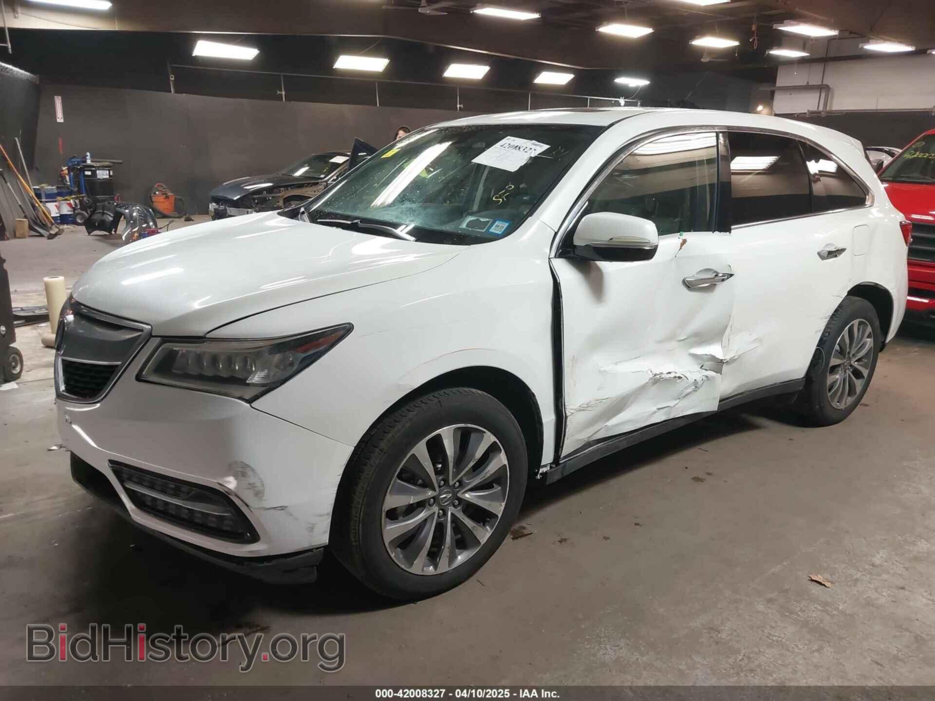 2016 ACURA MDX - VIN: 5FRYD4H48GB016995 - Фото 2