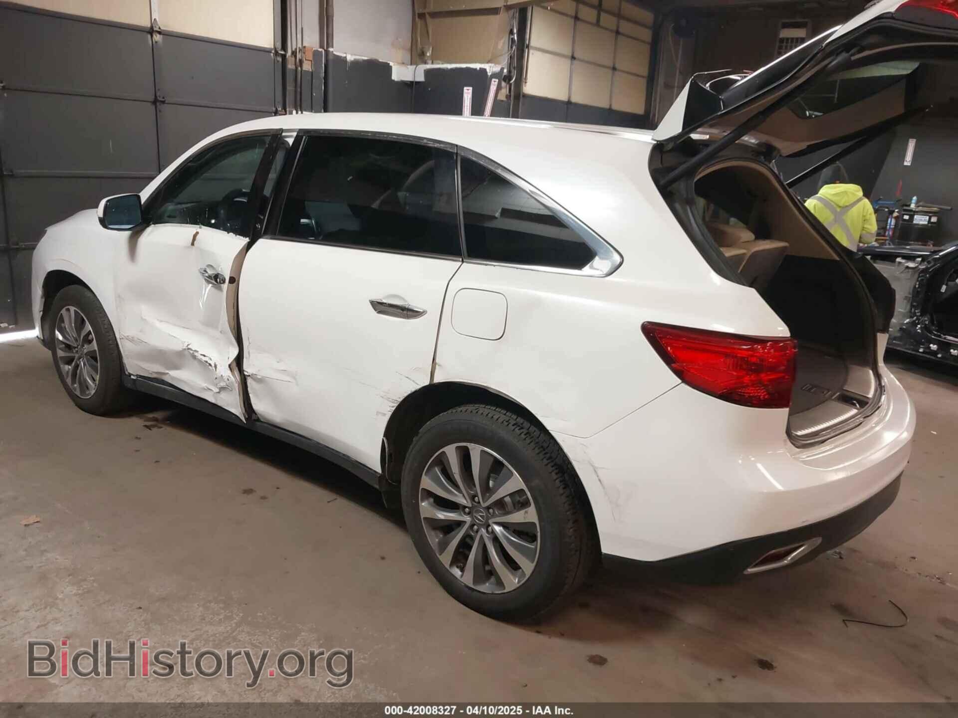 2016 ACURA MDX - VIN: 5FRYD4H48GB016995 - Фото 3