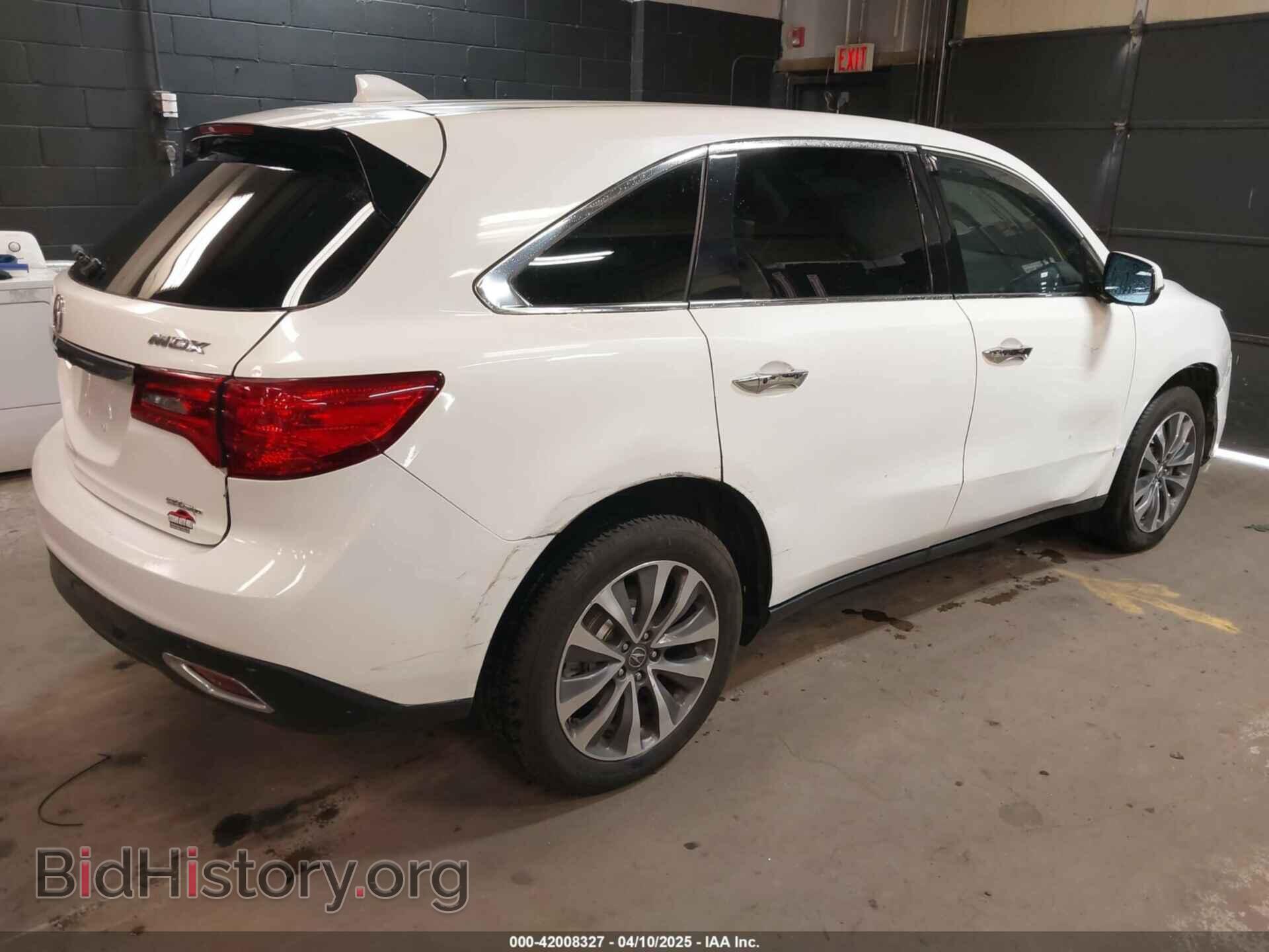 2016 ACURA MDX - VIN: 5FRYD4H48GB016995 - Фото 4