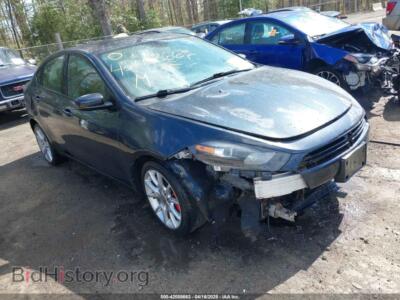 2013 Dodge DART SXT, черный — VIN 1C3CDFBA0DD324210, IAAI