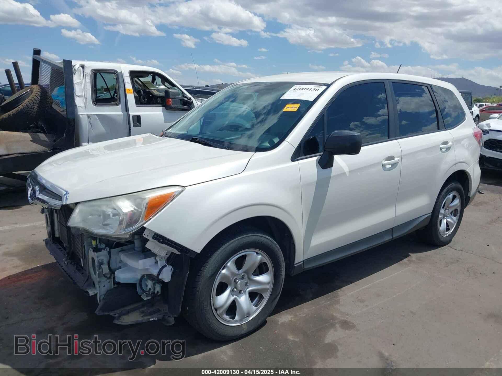 2014 SUBARU FORESTER - VIN: JF2SJAAC2EH485742 - Фото 2