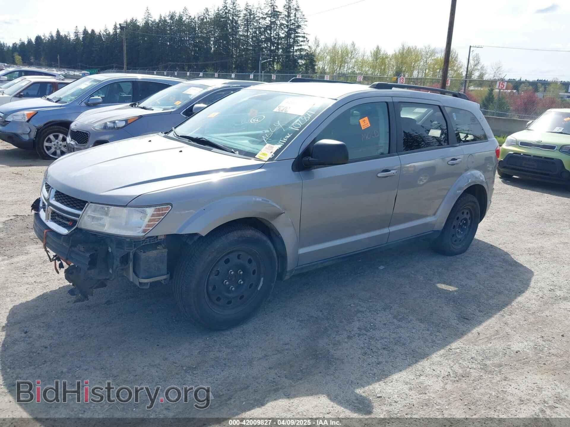 2016 DODGE JOURNEY - VIN: 3C4PDCAB2GT102871 - Фото 2