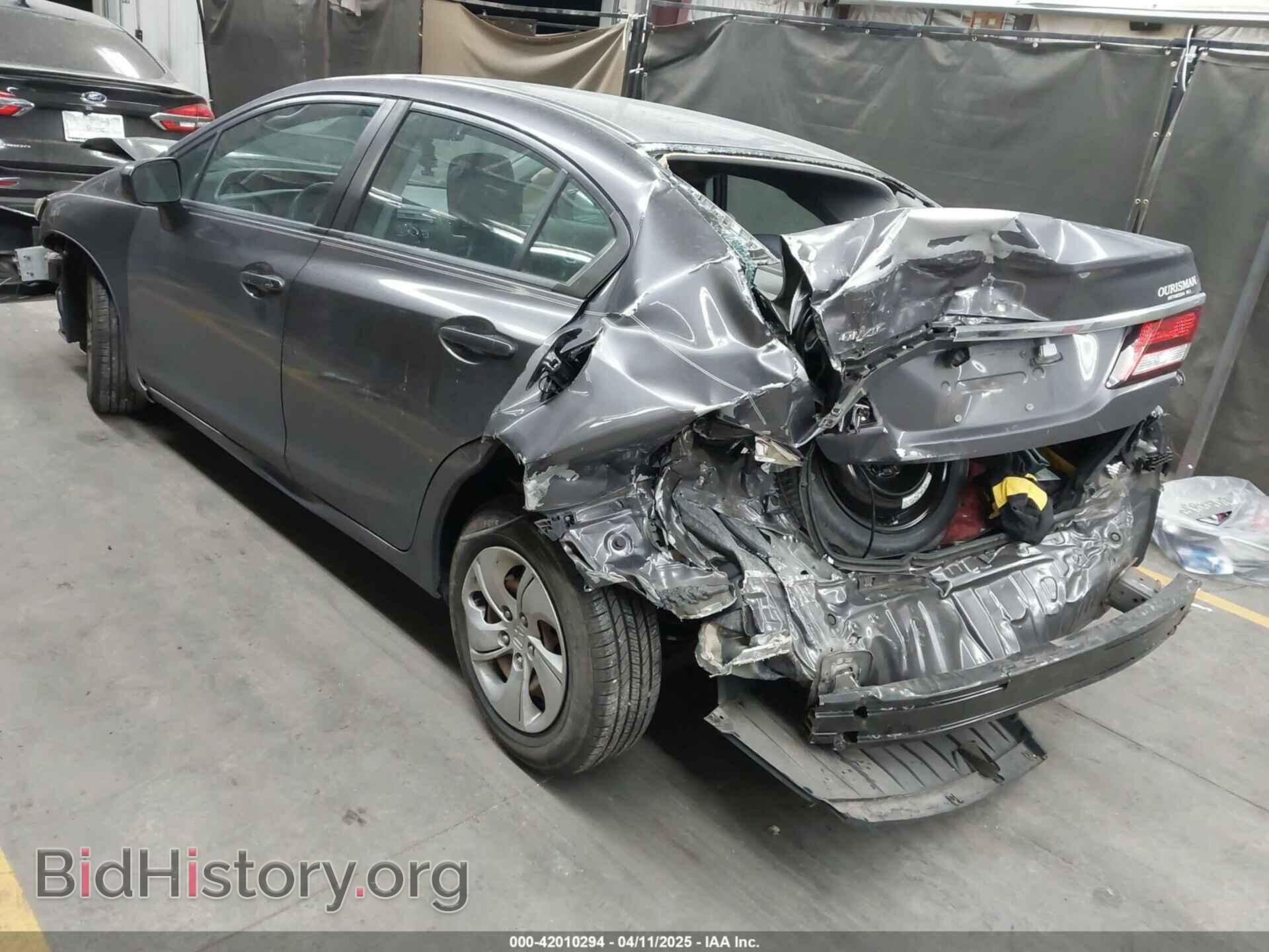 2015 HONDA CIVIC - VIN: 19XFB2F55FE285250 - Фото 3