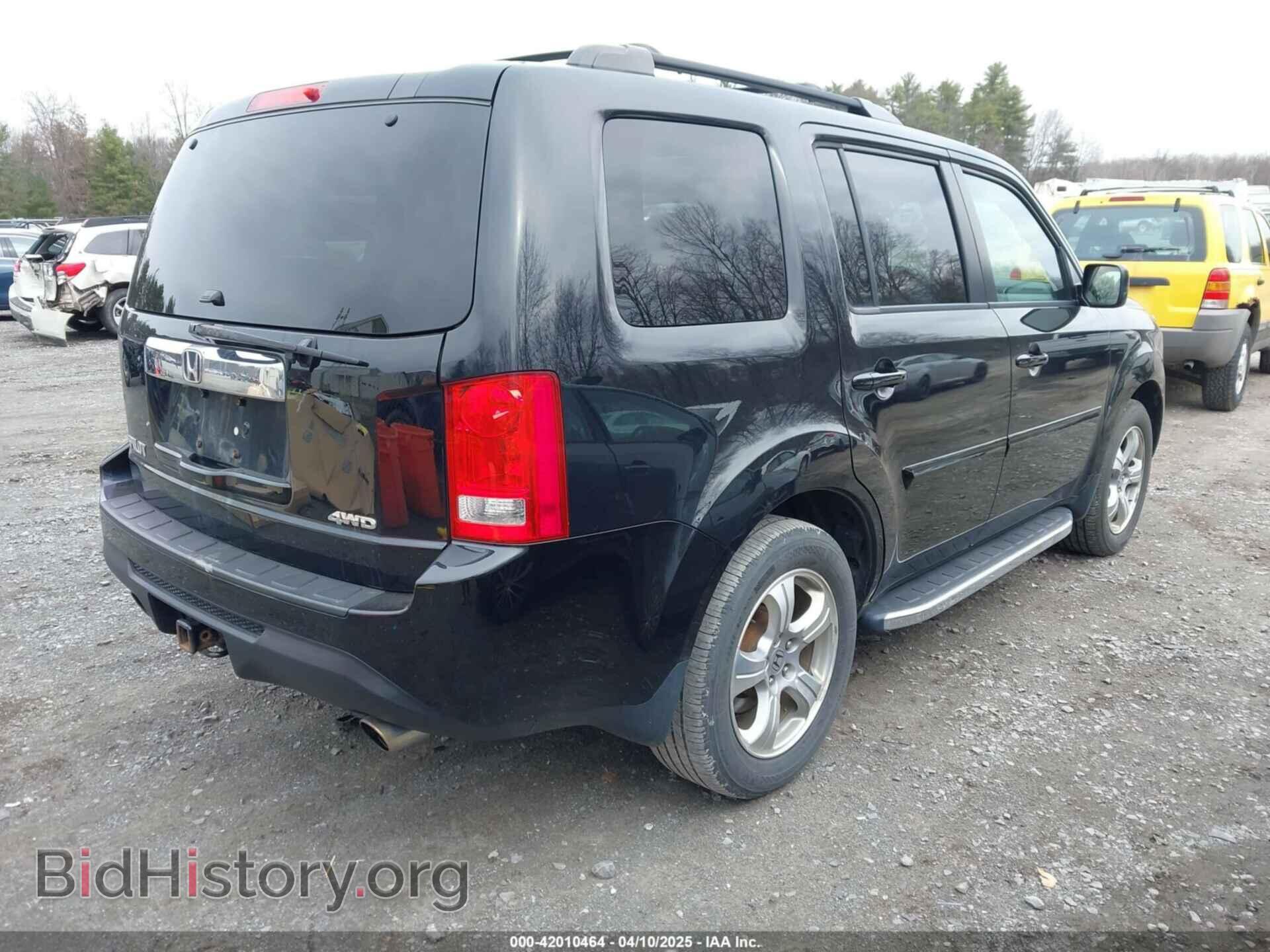 2013 HONDA PILOT - VIN: 5FNYF4H51DB083907 - Фото 4
