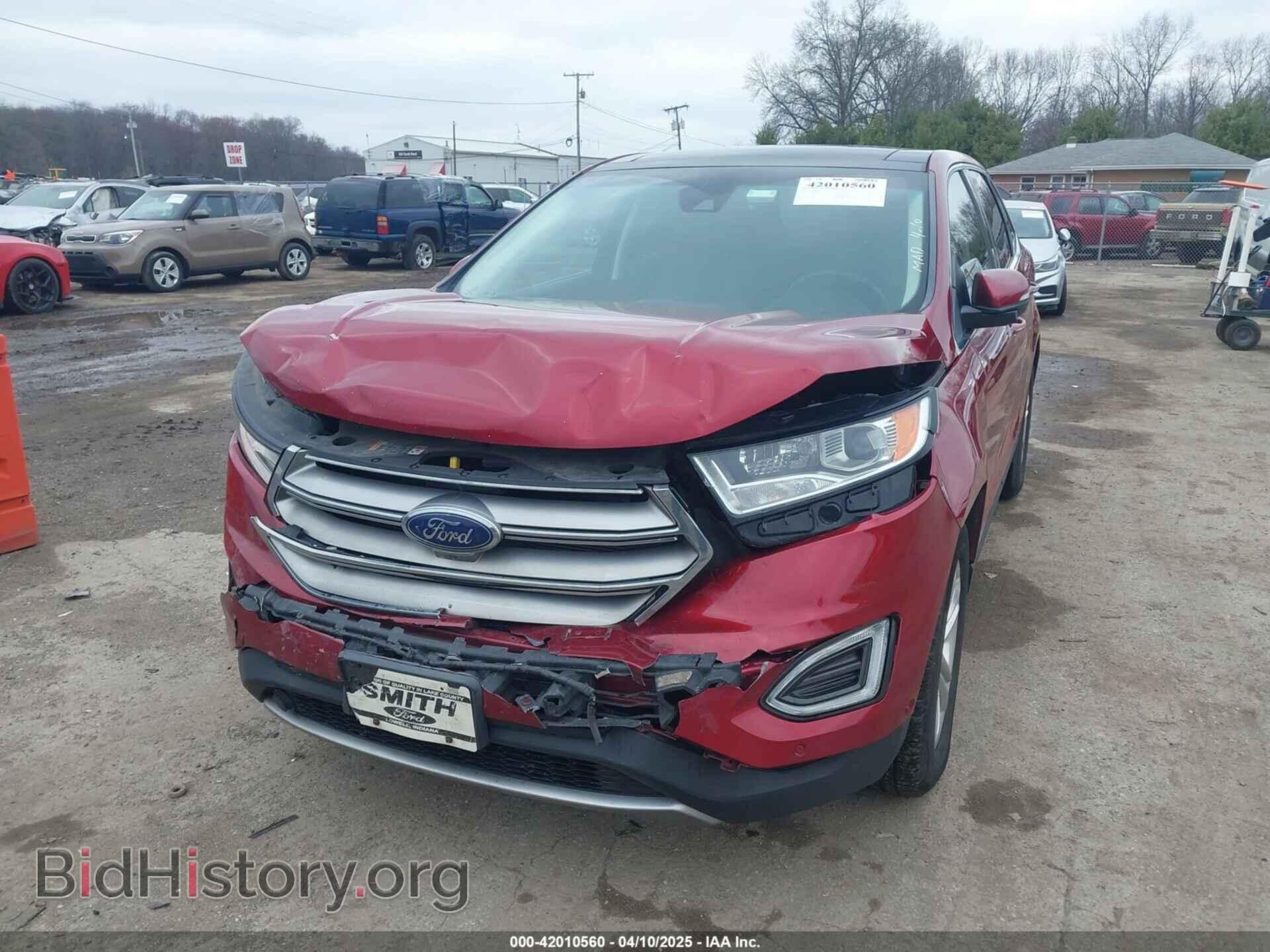 2016 FORD EDGE - VIN: 2FMPK4K89GBB17664 - Фото 6
