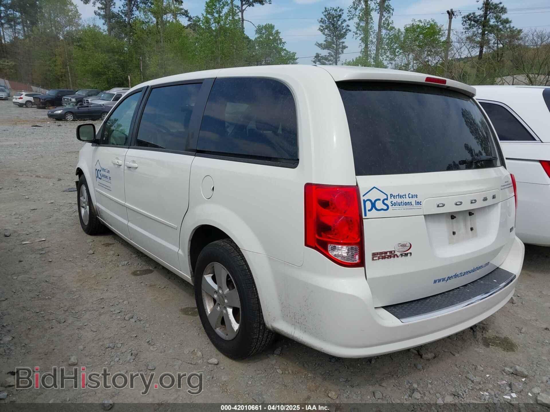 2013 DODGE GRAND CARAVAN - VIN: 2C4RDGBGXDR515680 - Фото 3