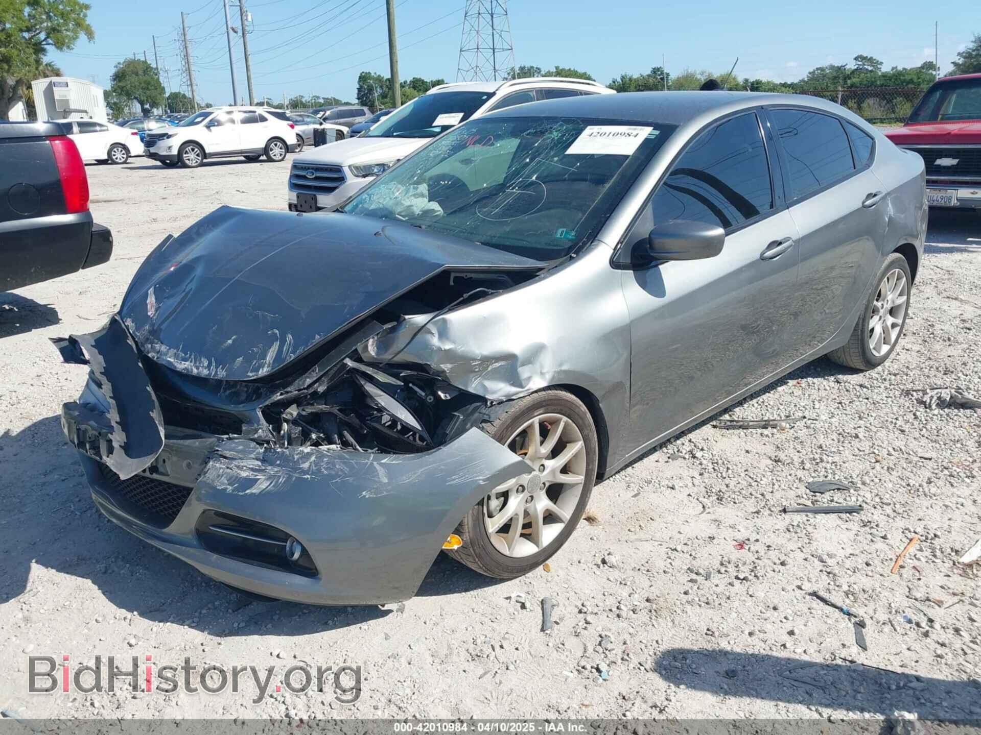 2013 DODGE DART - VIN: 1C3CDFBA0DD308735 - Фото 2