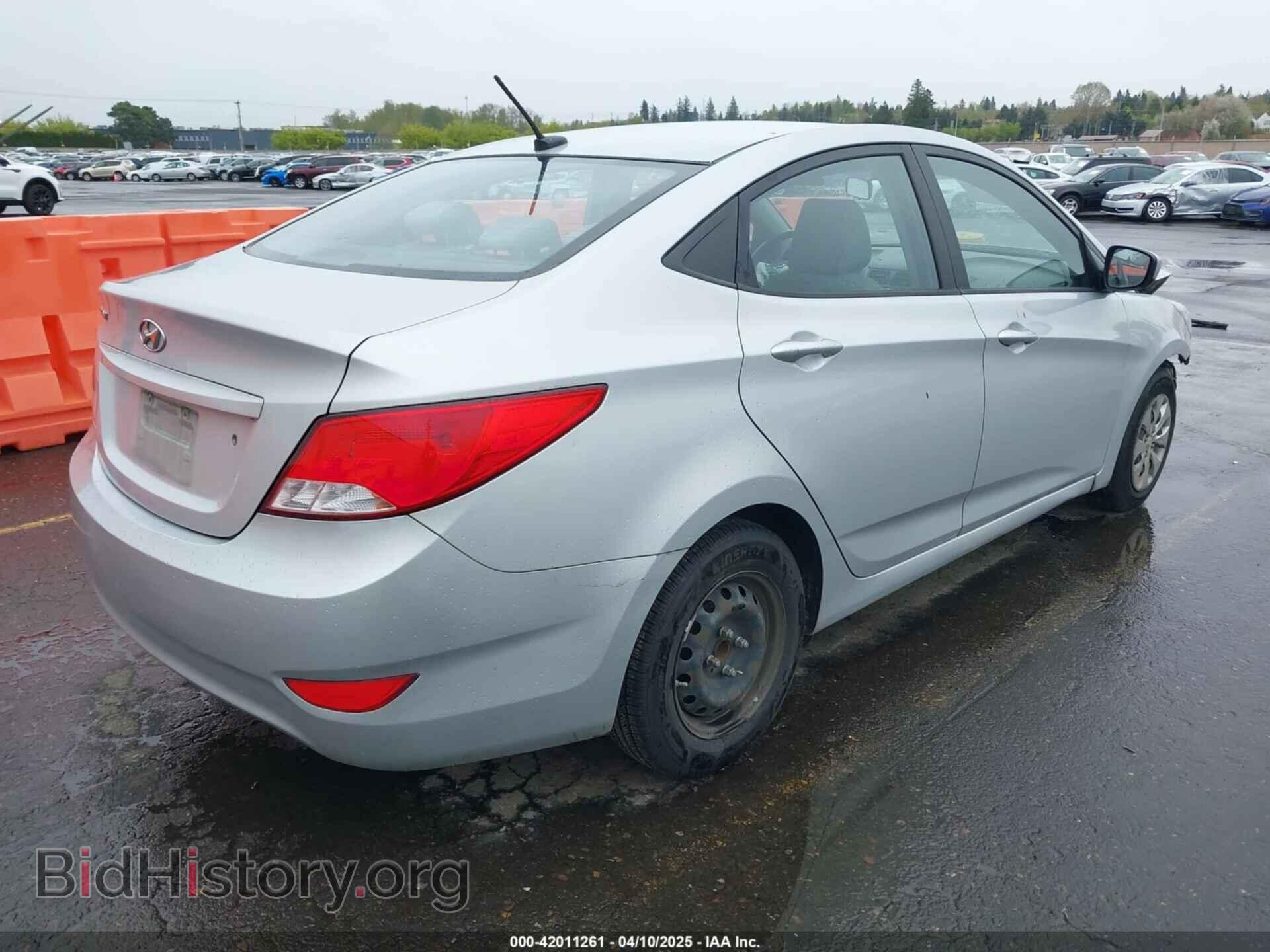 2015 HYUNDAI ACCENT - VIN: KMHCT4AE4FU866528 - Фото 4