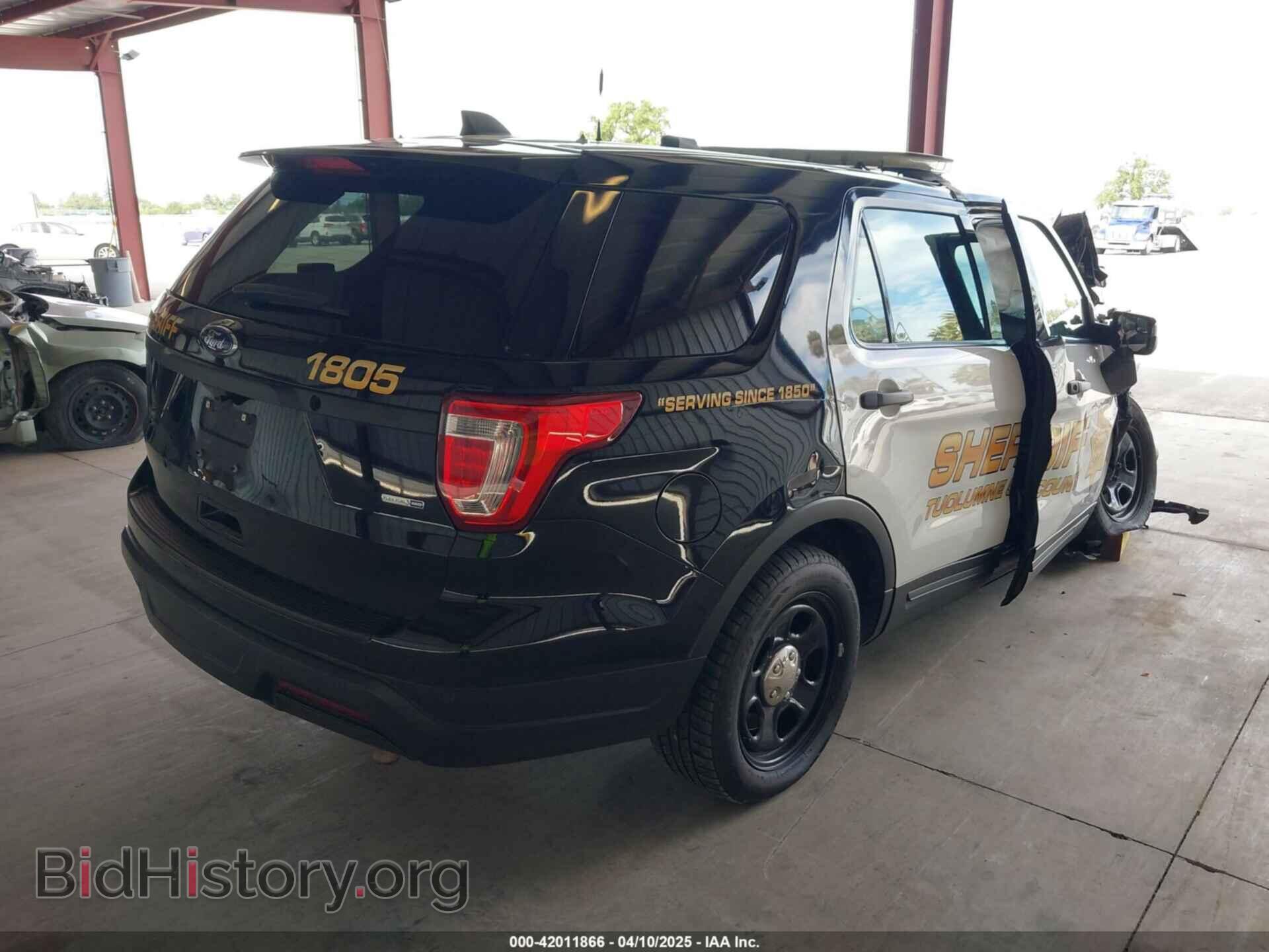 2018 FORD POLICE INTERCEPTOR - VIN: 1FM5K8AR1JGB92061 - Photo 4