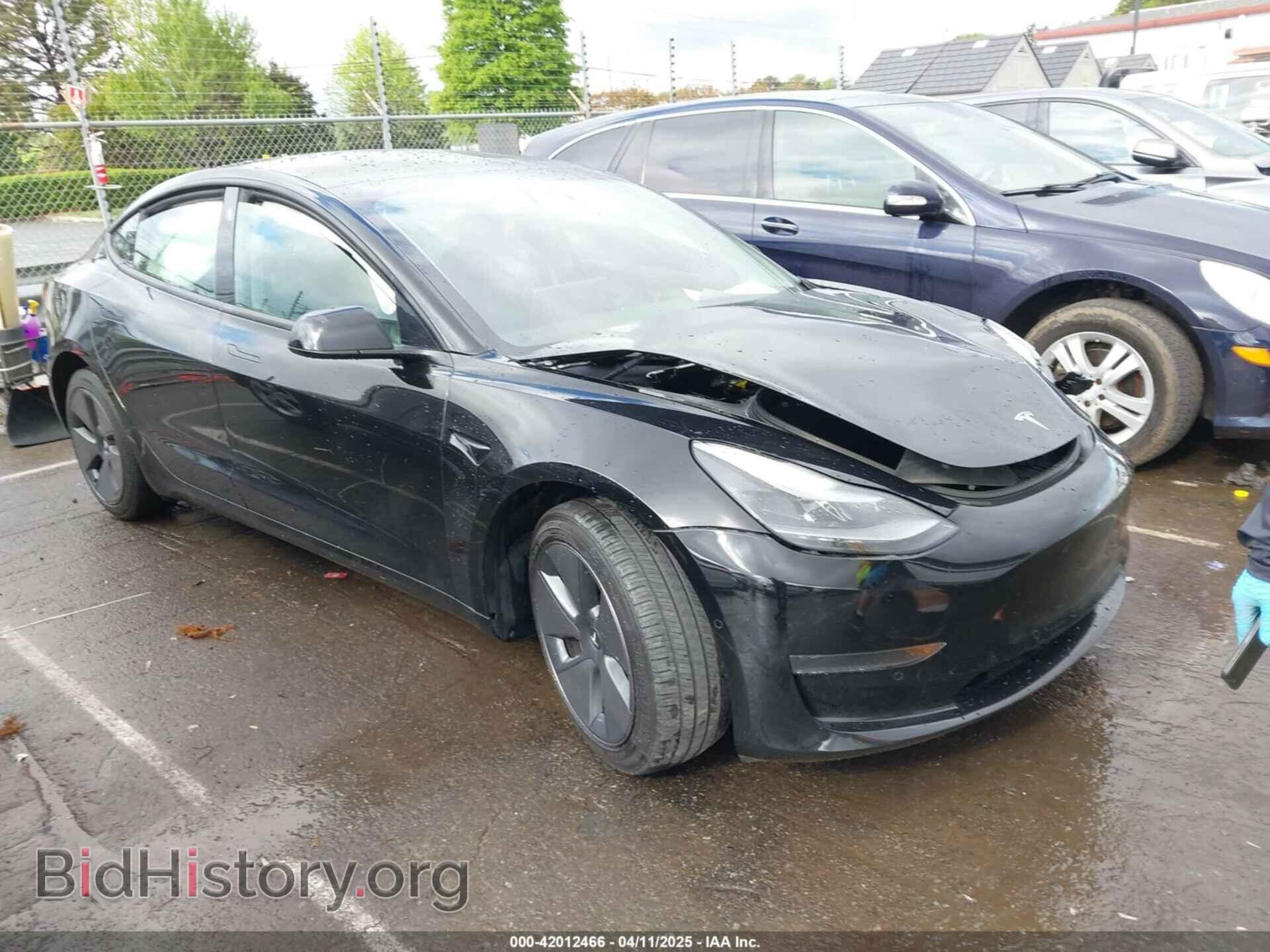 Фотография 5YJ3E1EA0MF083846 - TESLA MODEL 3 2021