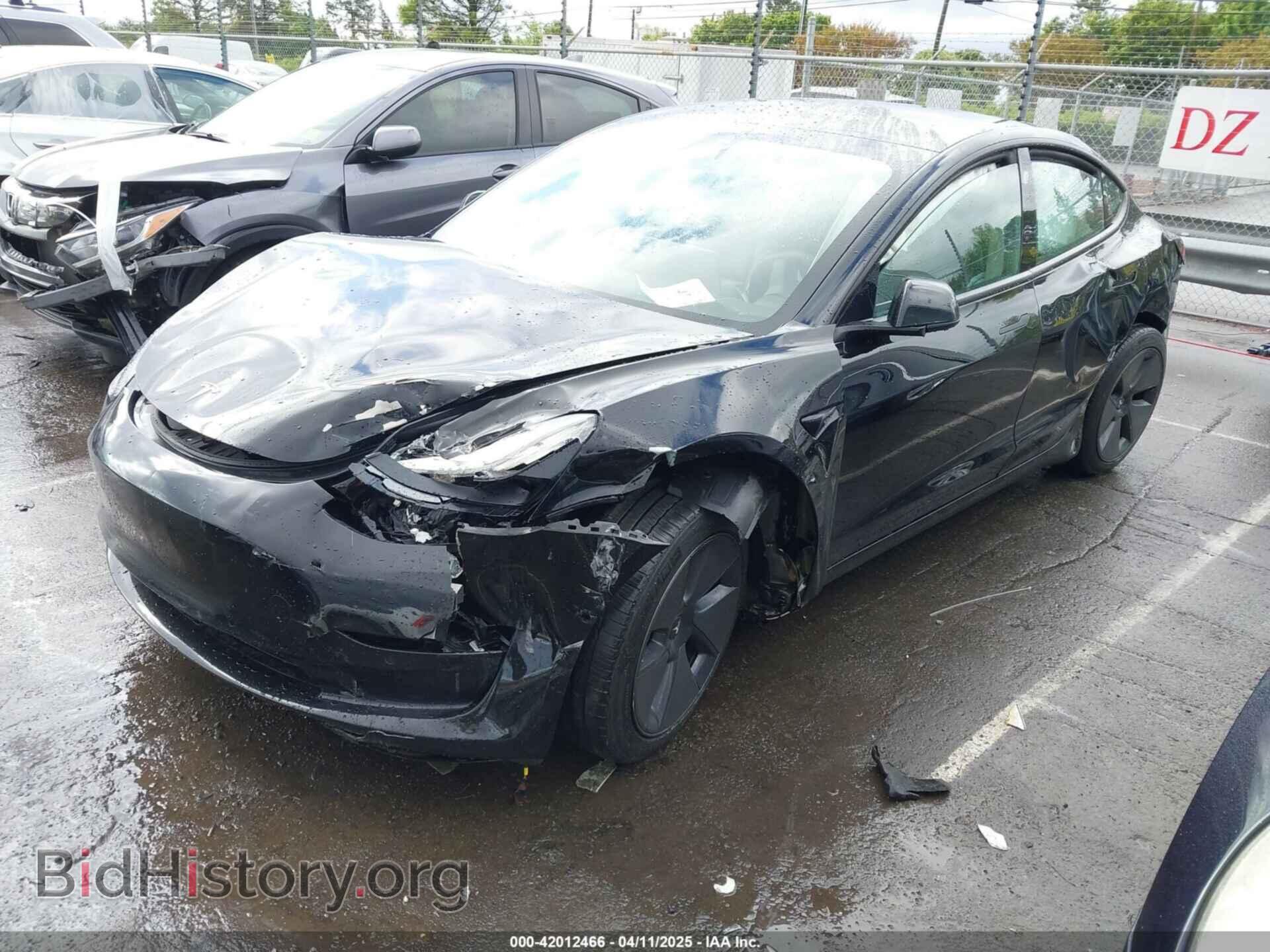 2021 TESLA MODEL 3 - VIN: 5YJ3E1EA0MF083846 - Фото 2