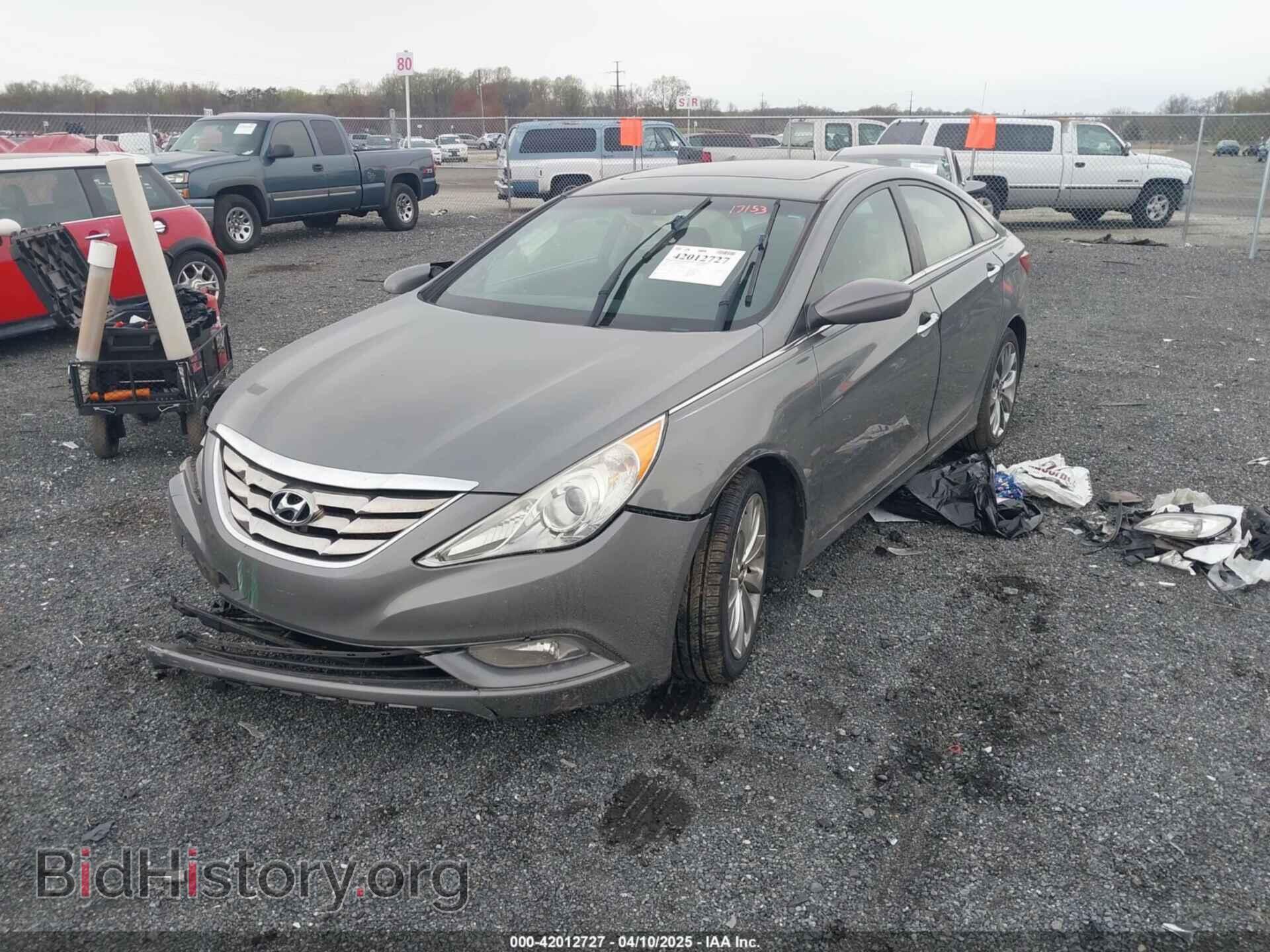 2013 HYUNDAI SONATA - VIN: 5NPEC4AC2DH582043 - Фото 2