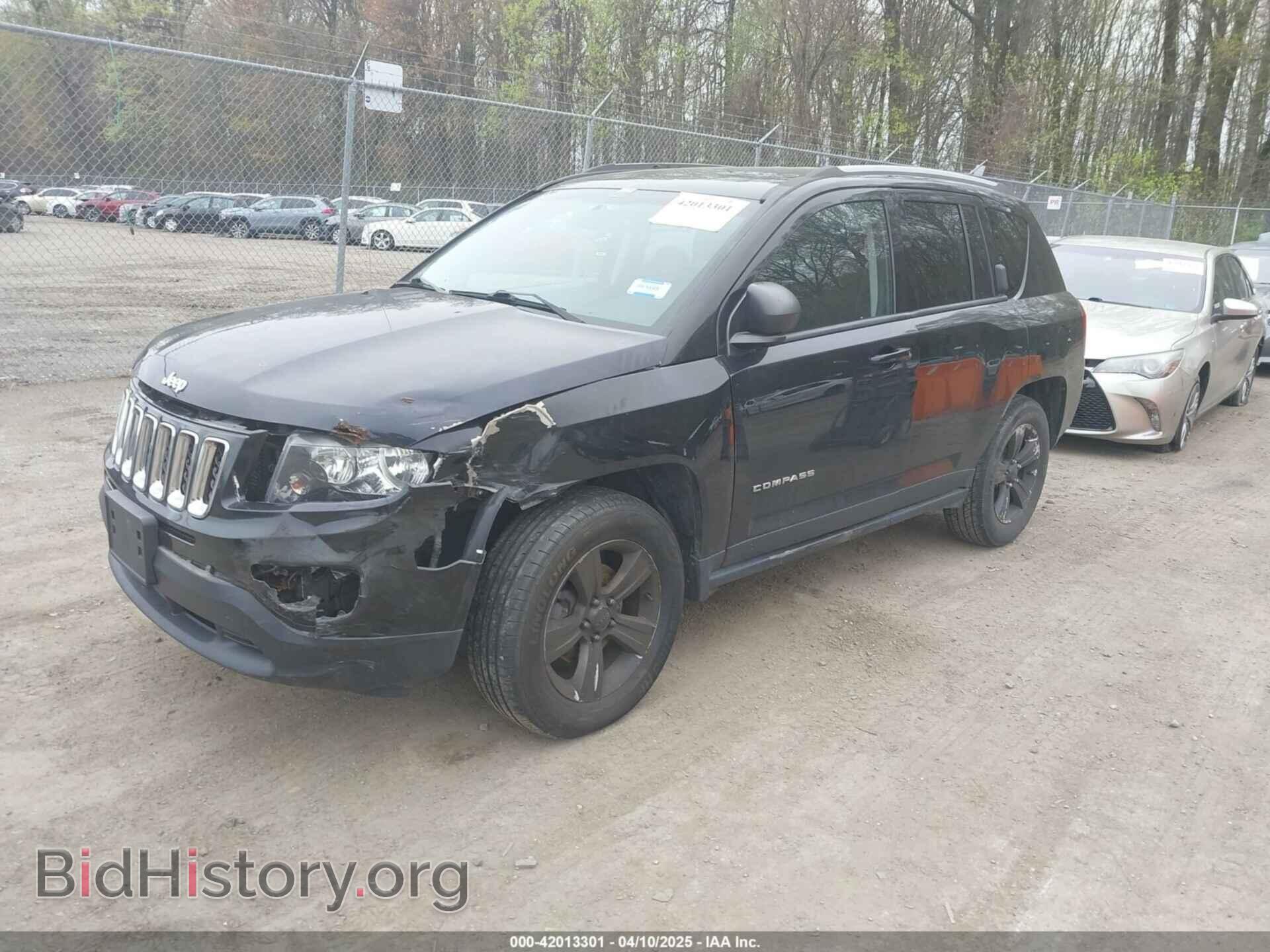 2016 JEEP COMPASS - VIN: 1C4NJDBB4GD756524 - Фото 2