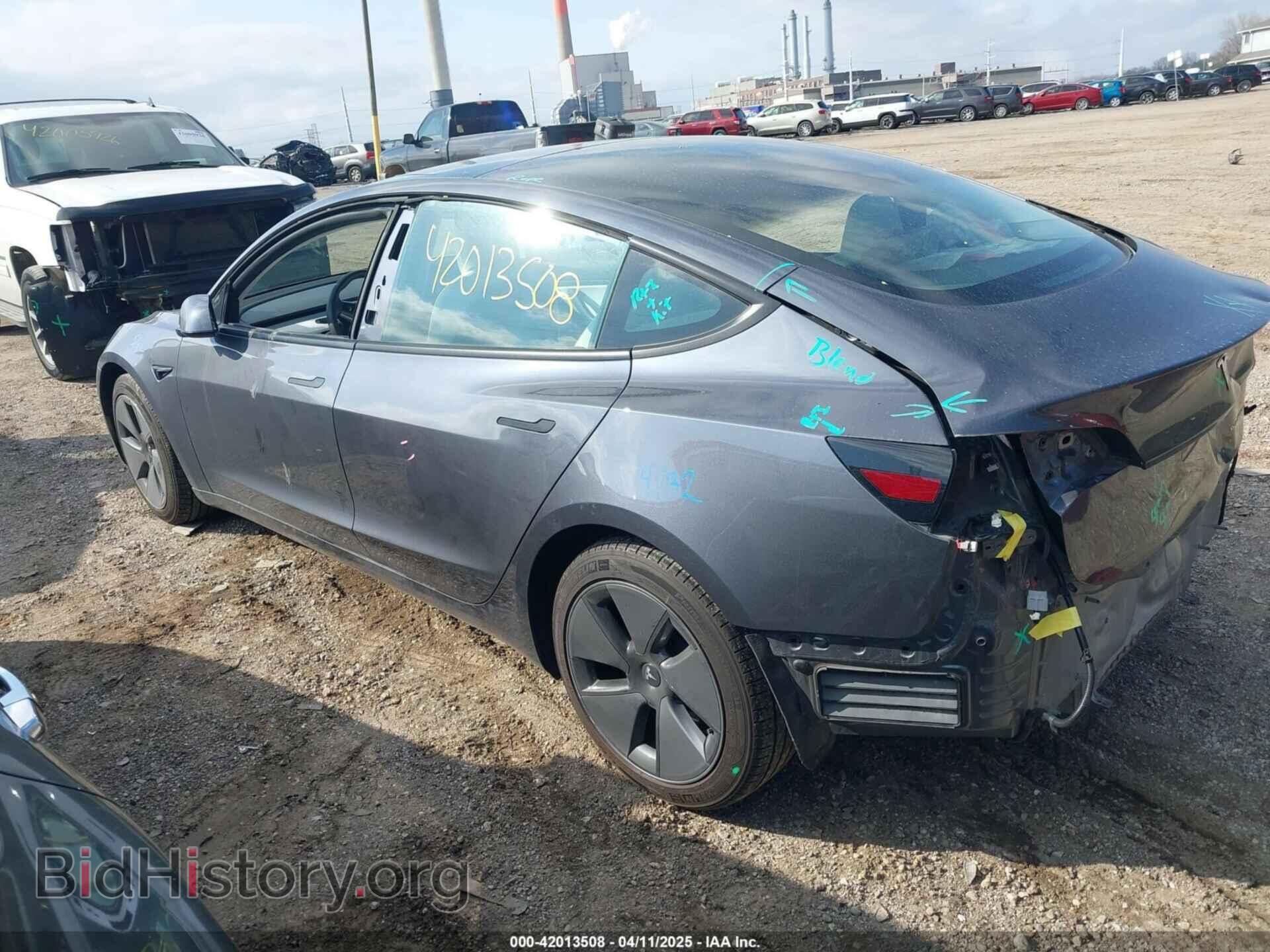2021 TESLA MODEL 3 - VIN: 5YJ3E1EB0MF903058 - Фото 3